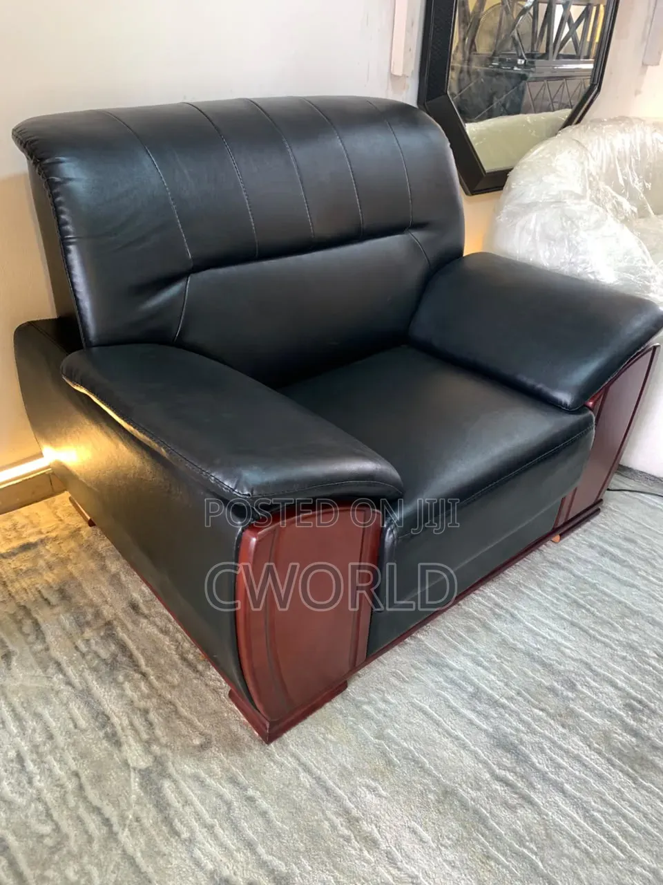 Luxury Leather Armchair