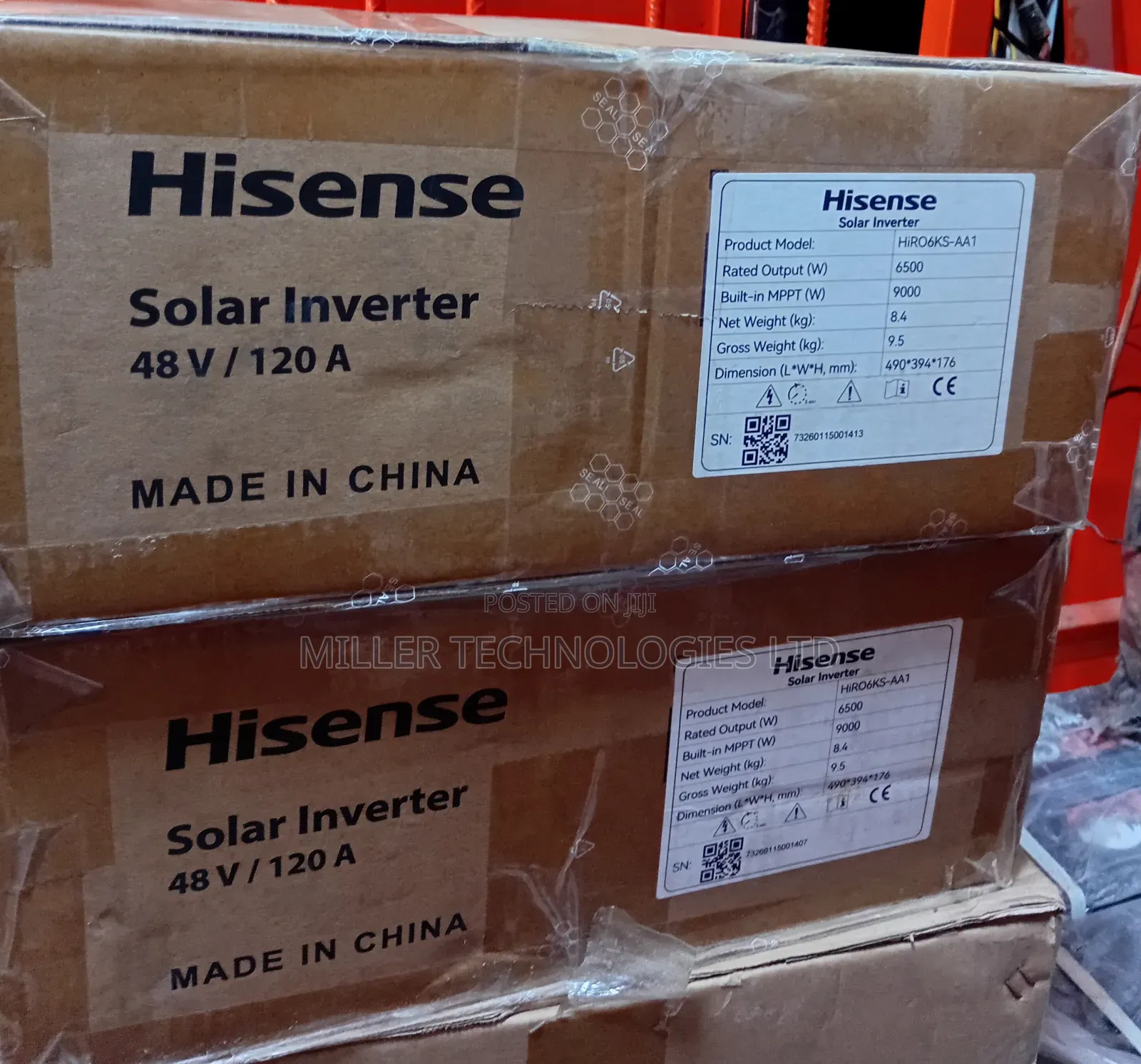 Hybrid Hisense Solar 6kva/48v Inverter