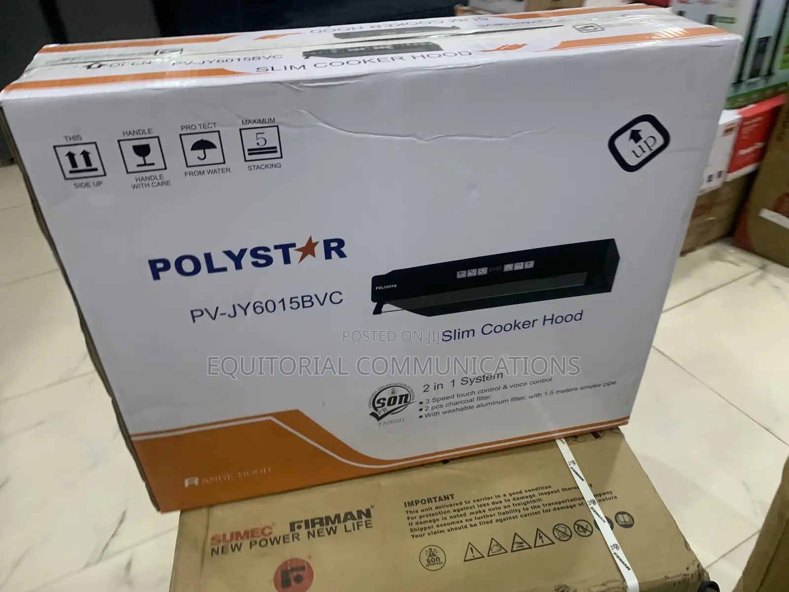 Polystar PV-JY6015BVC Rangehood: Smart Ventilation for Modern Cooking