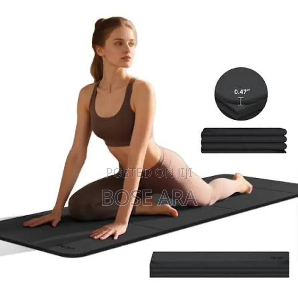 Thick Non-Slip Yoga Mat With Carrying Bag