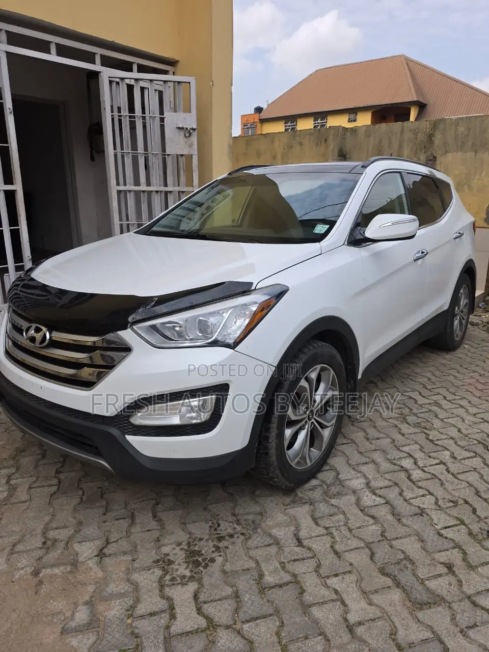 Hyundai Santa Fe Limited 4dr SUV AWD (3.3L 6cyl 6A) 2015 White