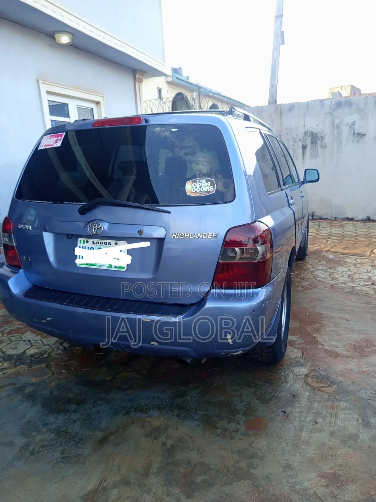 Toyota Highlander 2005 Blue