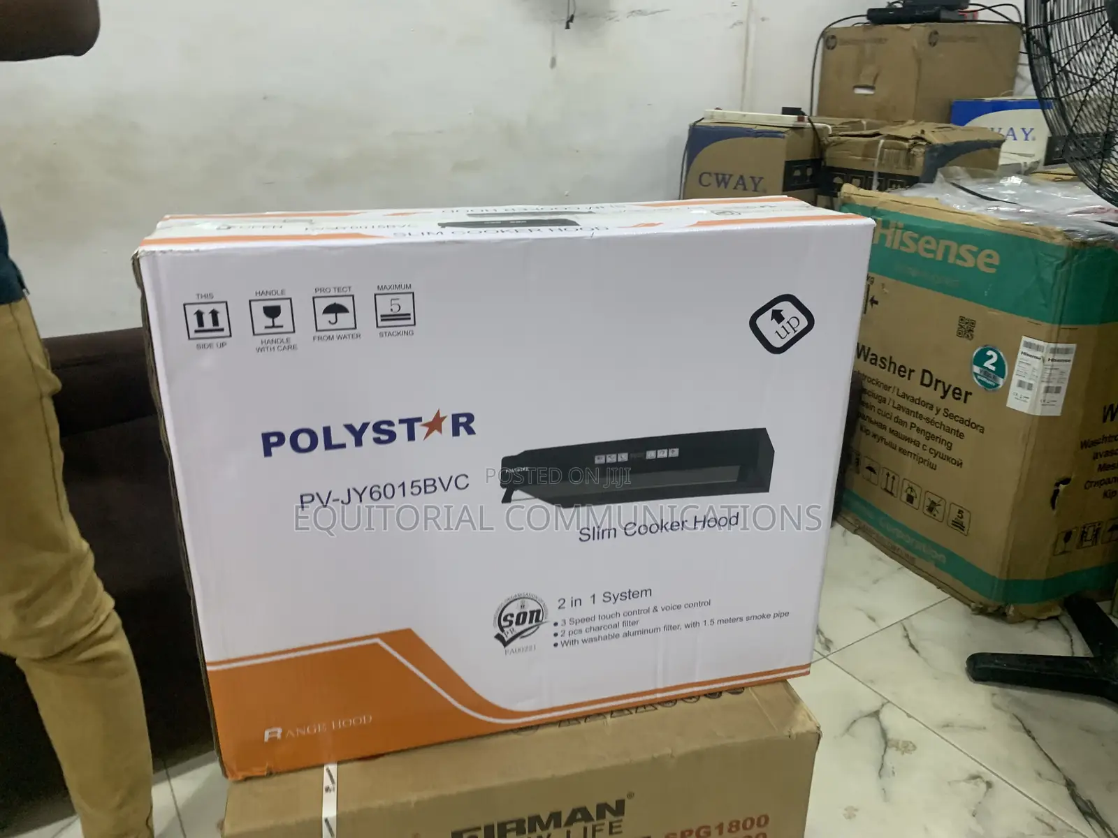 Polystar PV-JY6015BVC : Powerful Ventilation for Everyday Cookin