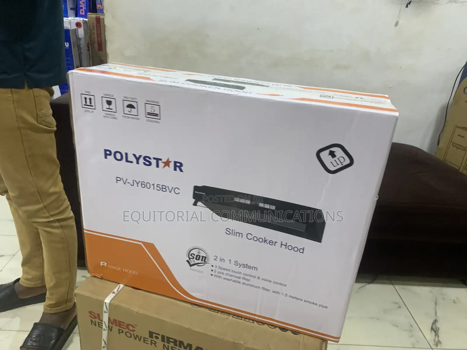 Polystar PV-JY6015BVC : Powerful Ventilation for Everyday Cookin
