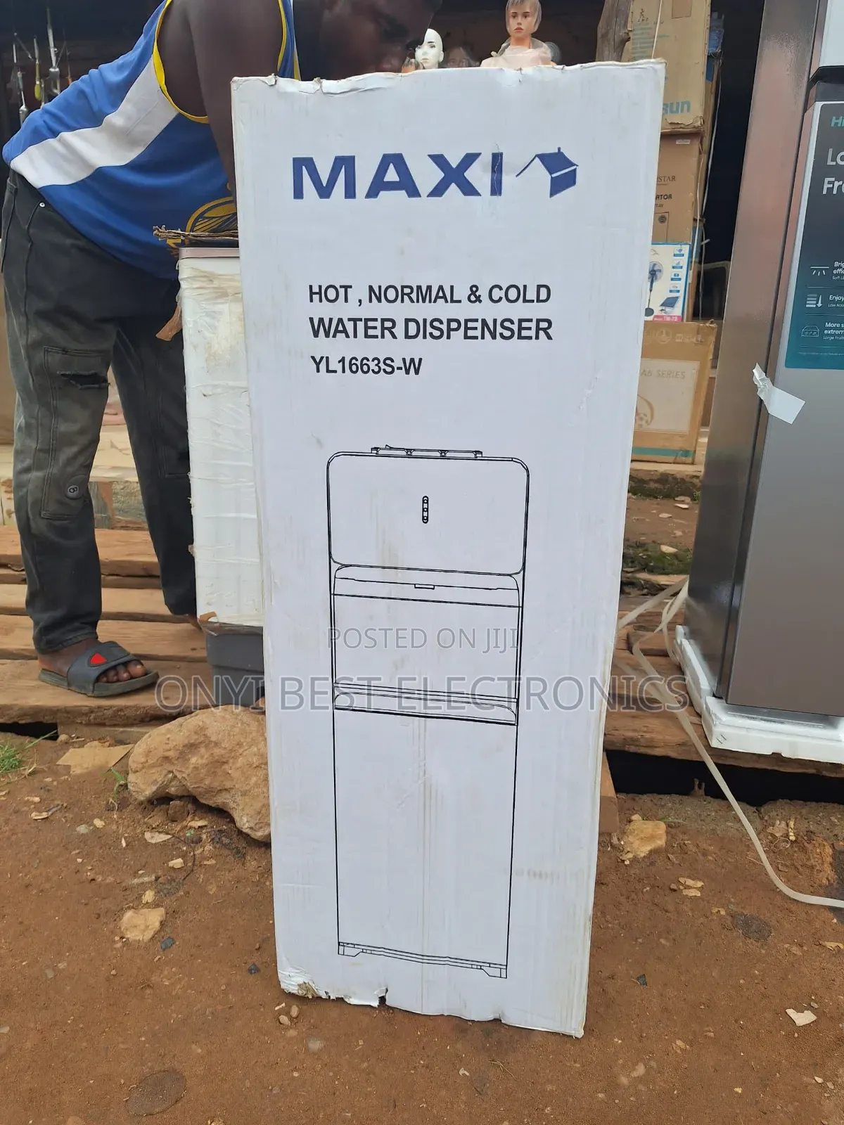 Maxi Water Dispenser (1663s-W) 3-Faucets