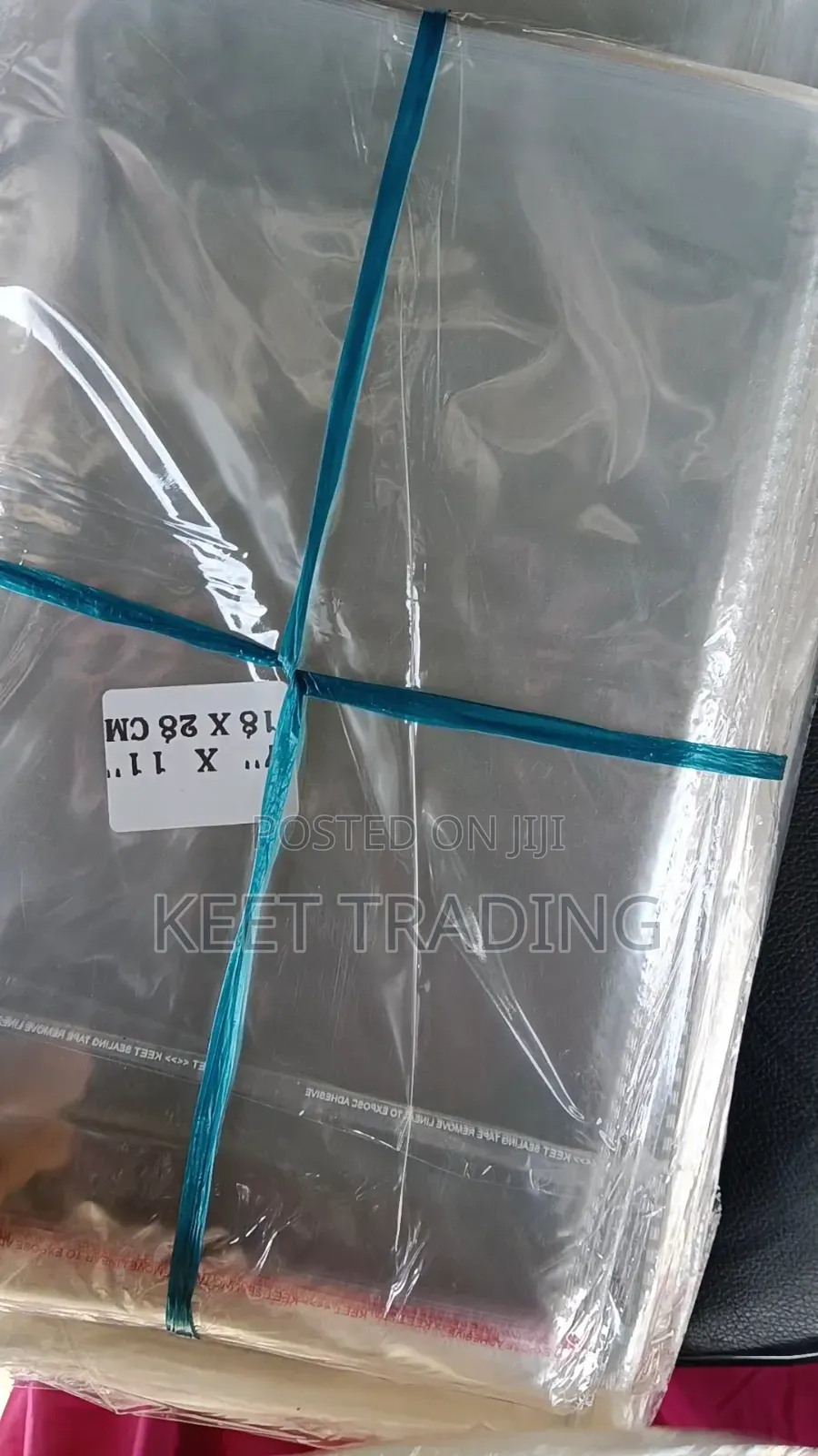 7 × 11 Glass Nylon Bags (18 × 28 Cm) – Transparent Packaging Bag Lagos