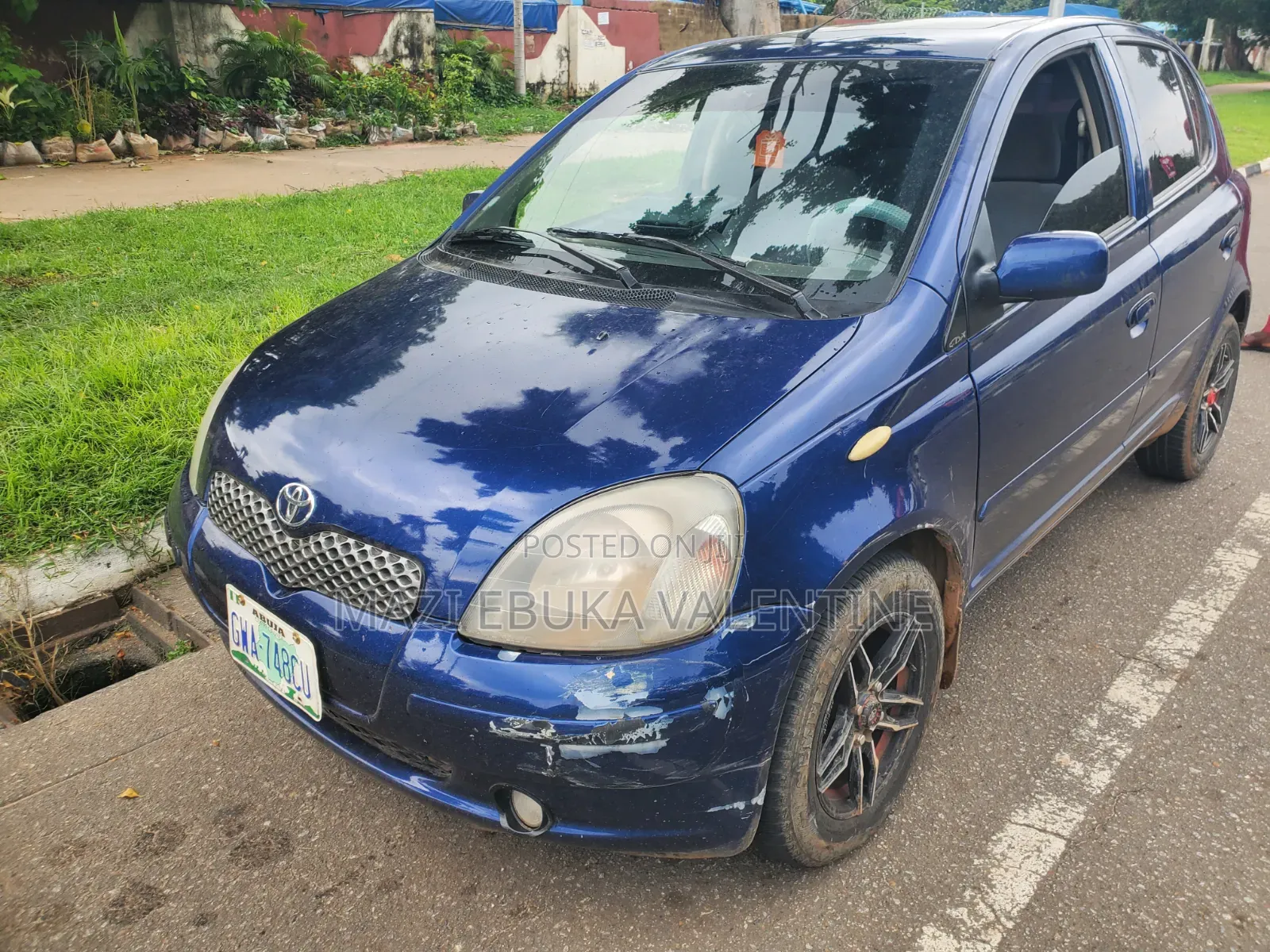 Toyota Yaris 2005 Blue
