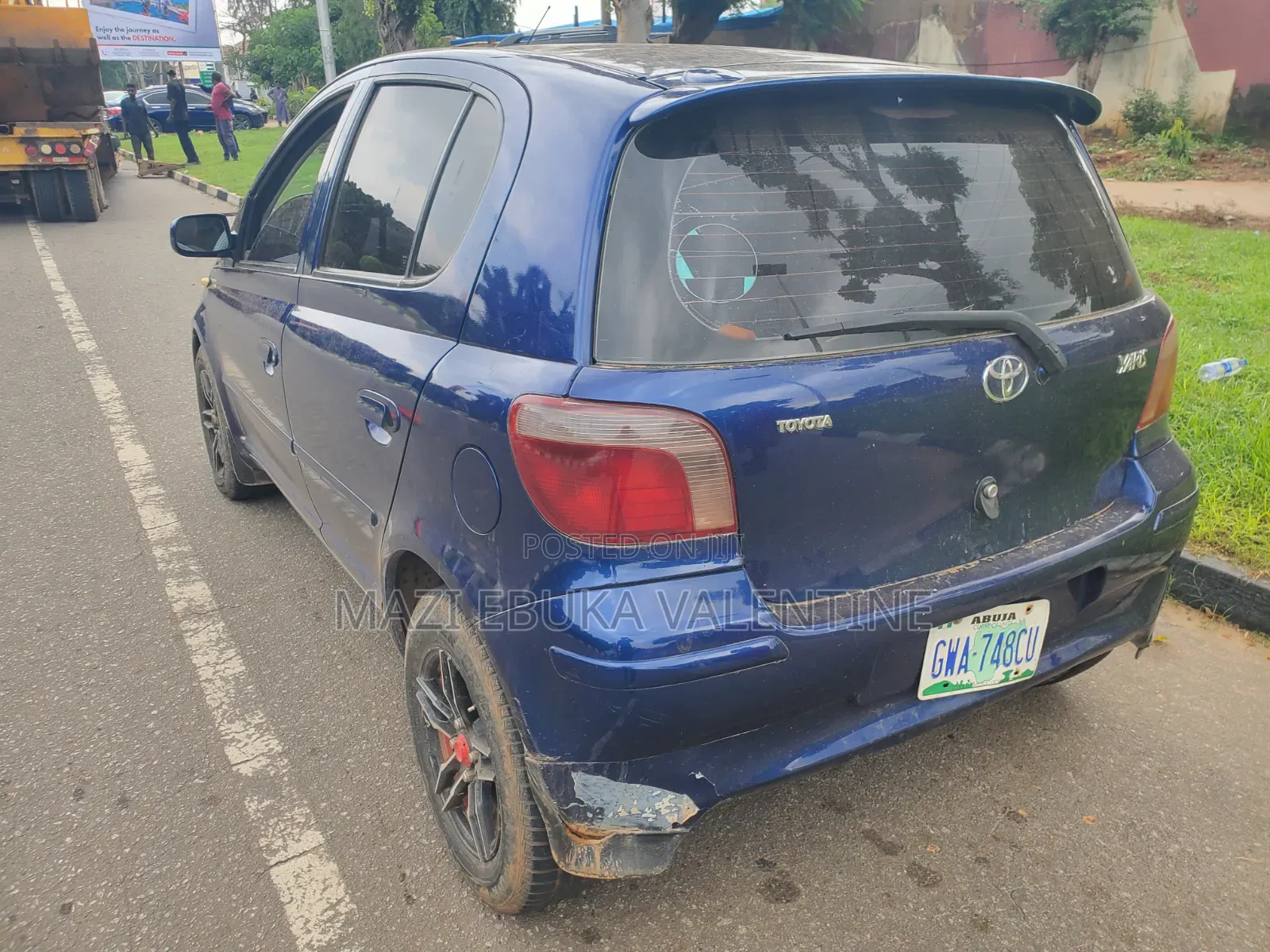 Toyota Yaris 2005 Blue