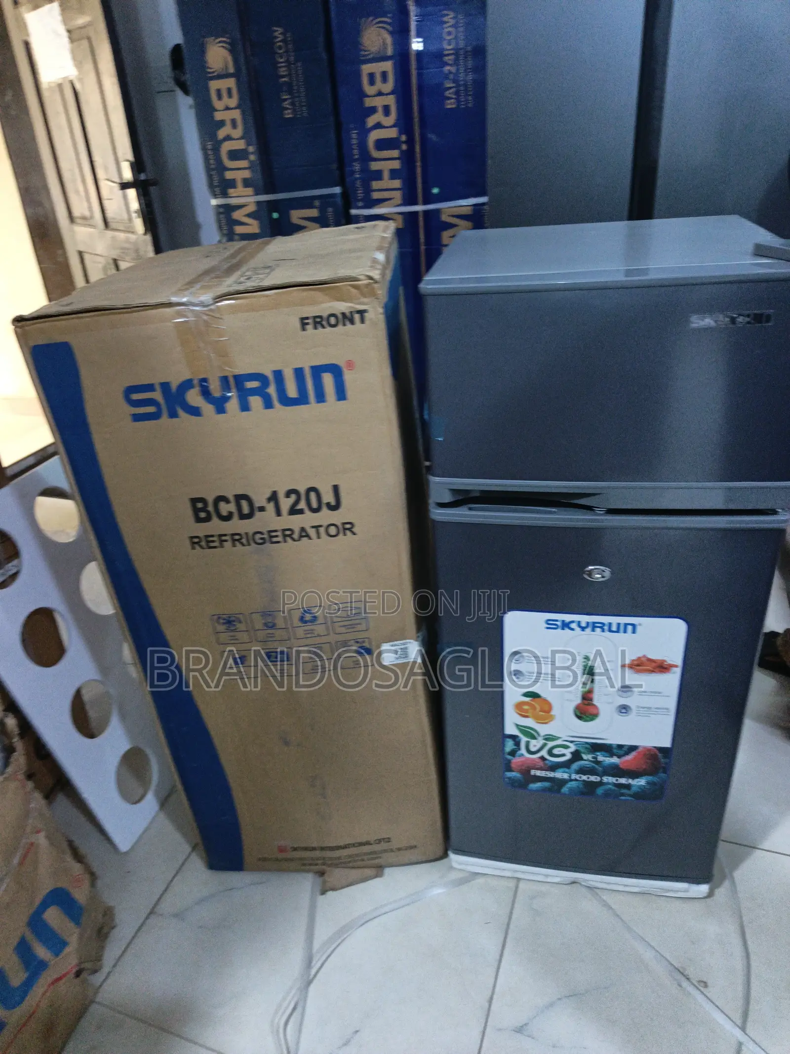 Skyrun BCD-120J Fridge – Quality Compact Refrigerator