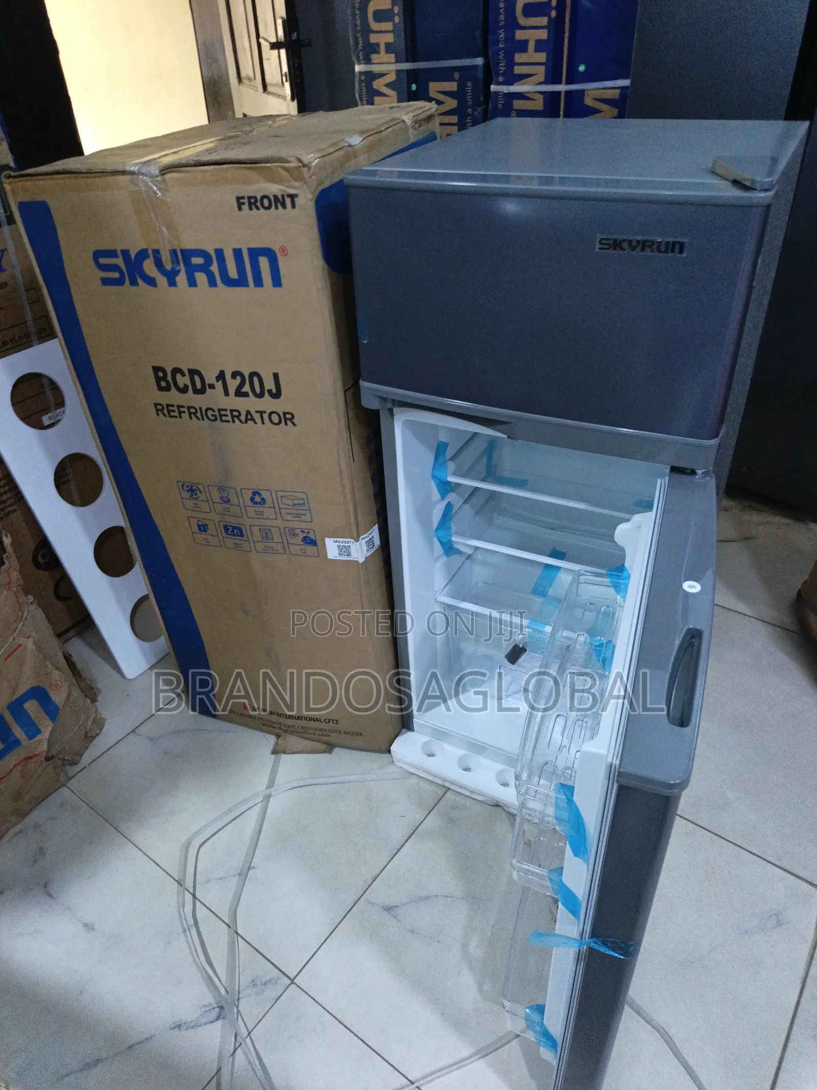 Skyrun BCD-120J Fridge – Quality Compact Refrigerator