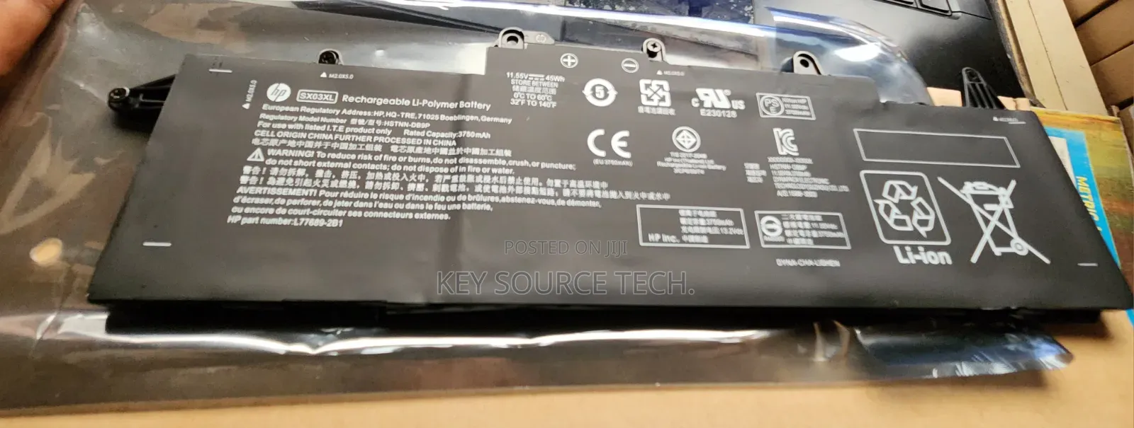 Battery for HP ProBook X360 435 G7 and G8 Laptops.