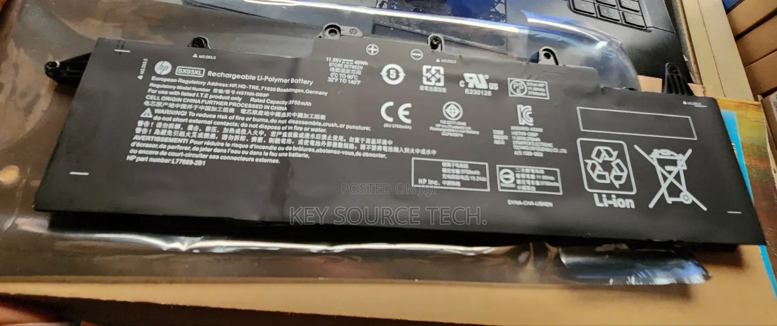 Battery for HP ProBook X360 435 G7 and G8 Laptops.
