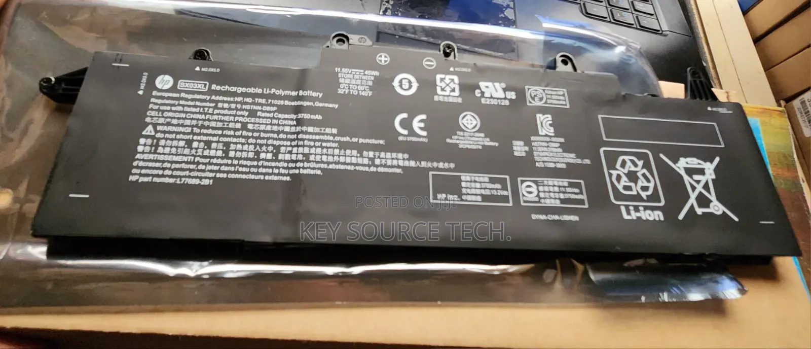 Battery for HP ProBook X360 435 G7 and G8 Laptops.
