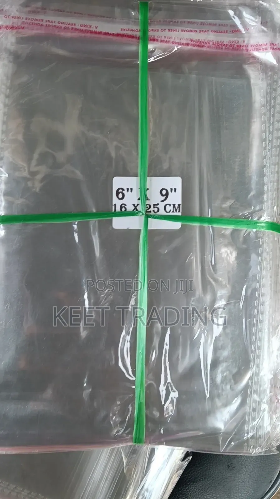 6 × 9 Glass Nylon Bags (16 × 25 Cm) – Wholesale Packaging Nylon Lagos