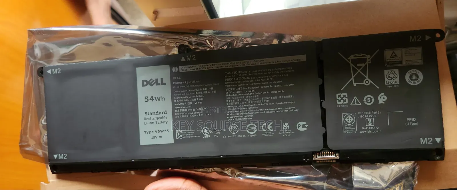 54wh V6w33 for Dell Inspiron 3530 5330 5410 5420 5425 5430 5435 5440