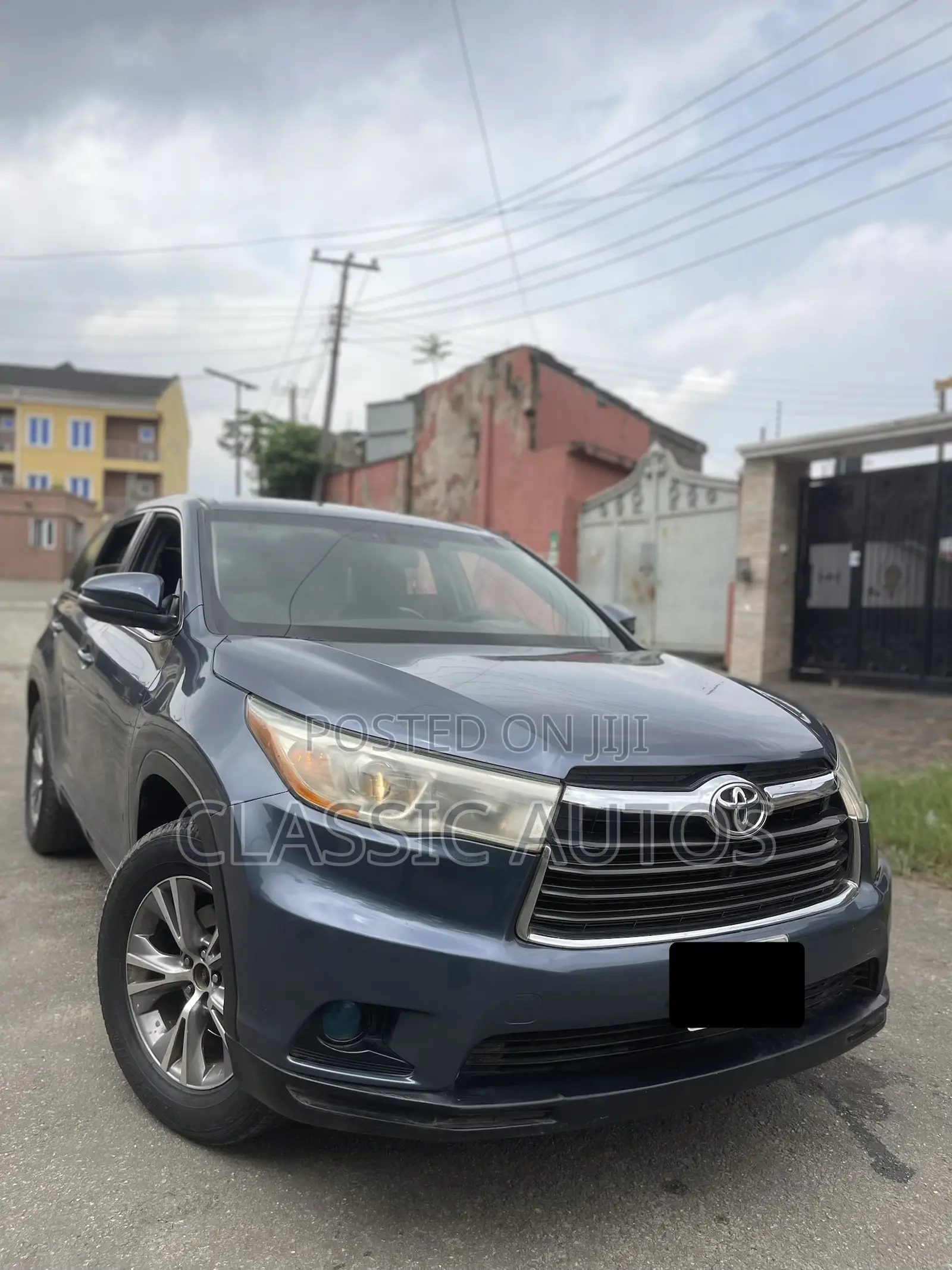 Toyota Highlander 2014 Blue