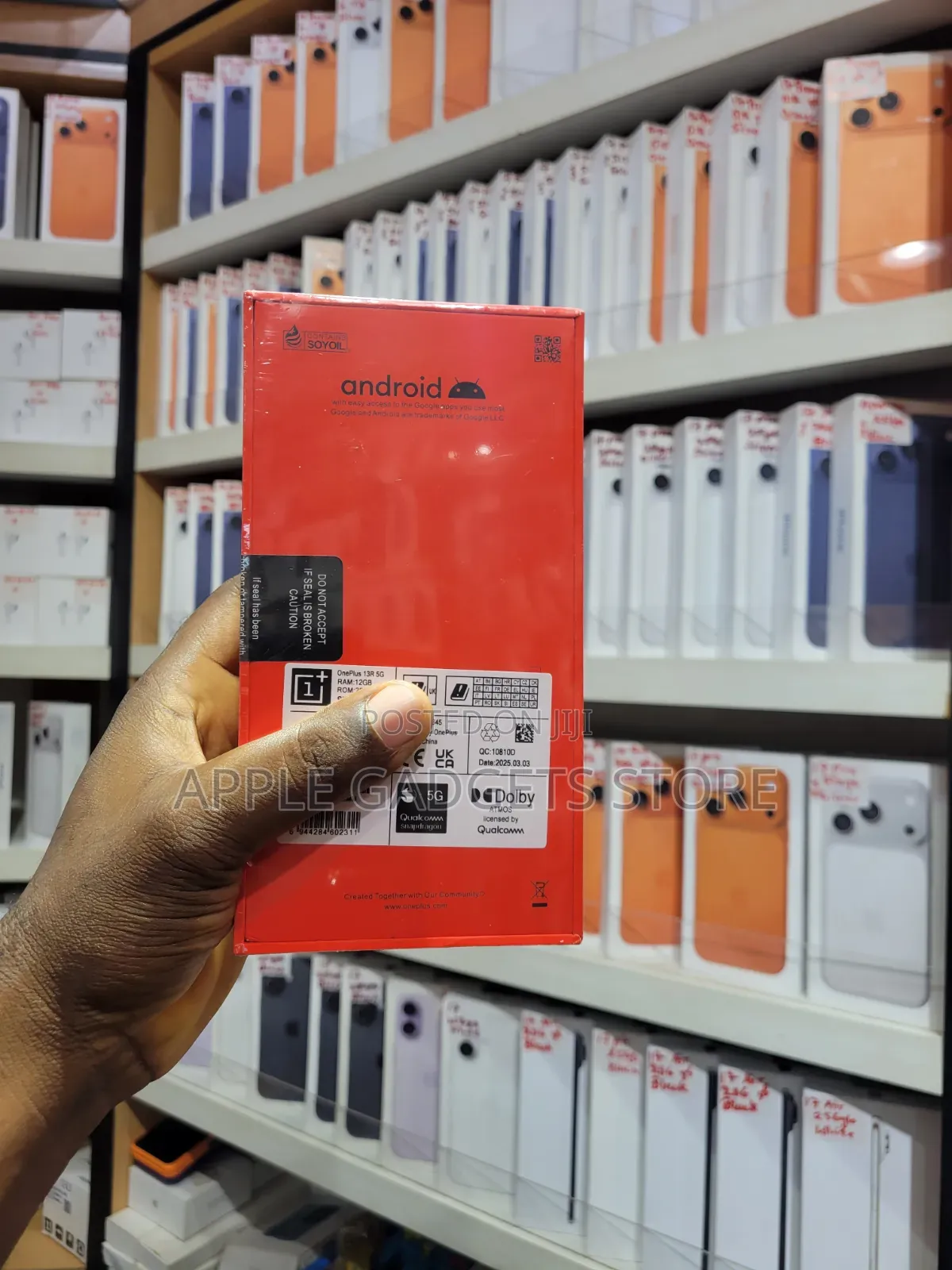 New OnePlus 13R 256 GB Silver