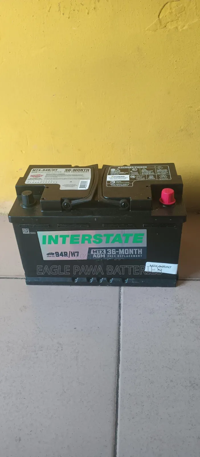 Interstate Agm Battery 95ah