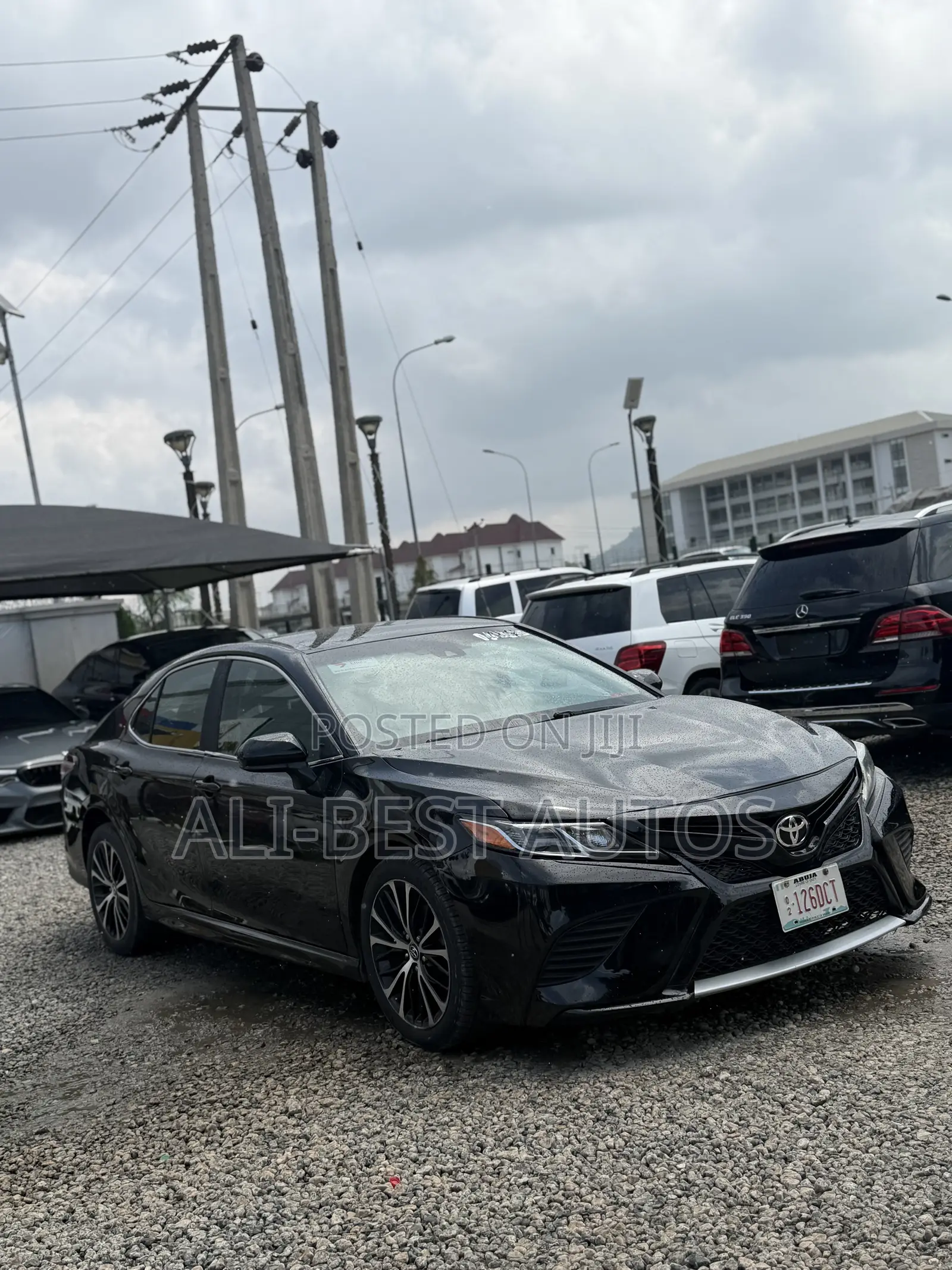 Toyota Camry SE (2.5L 4cyl 8A) 2019 Black