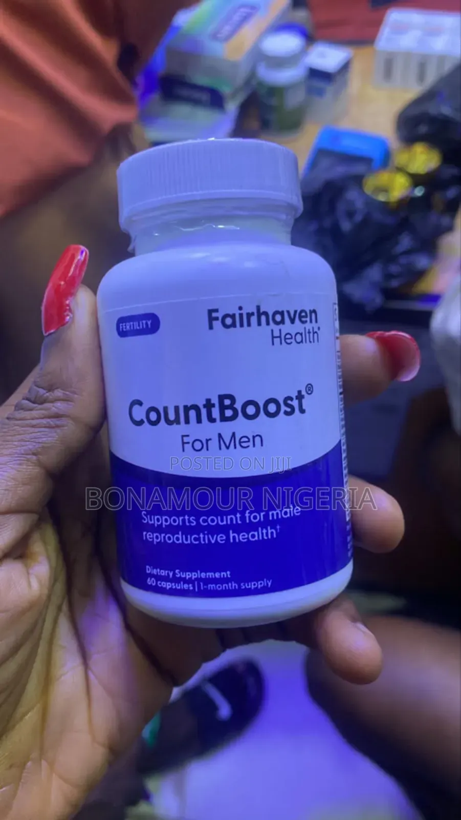 Fairhaven Countboost for Men X60 Capsules