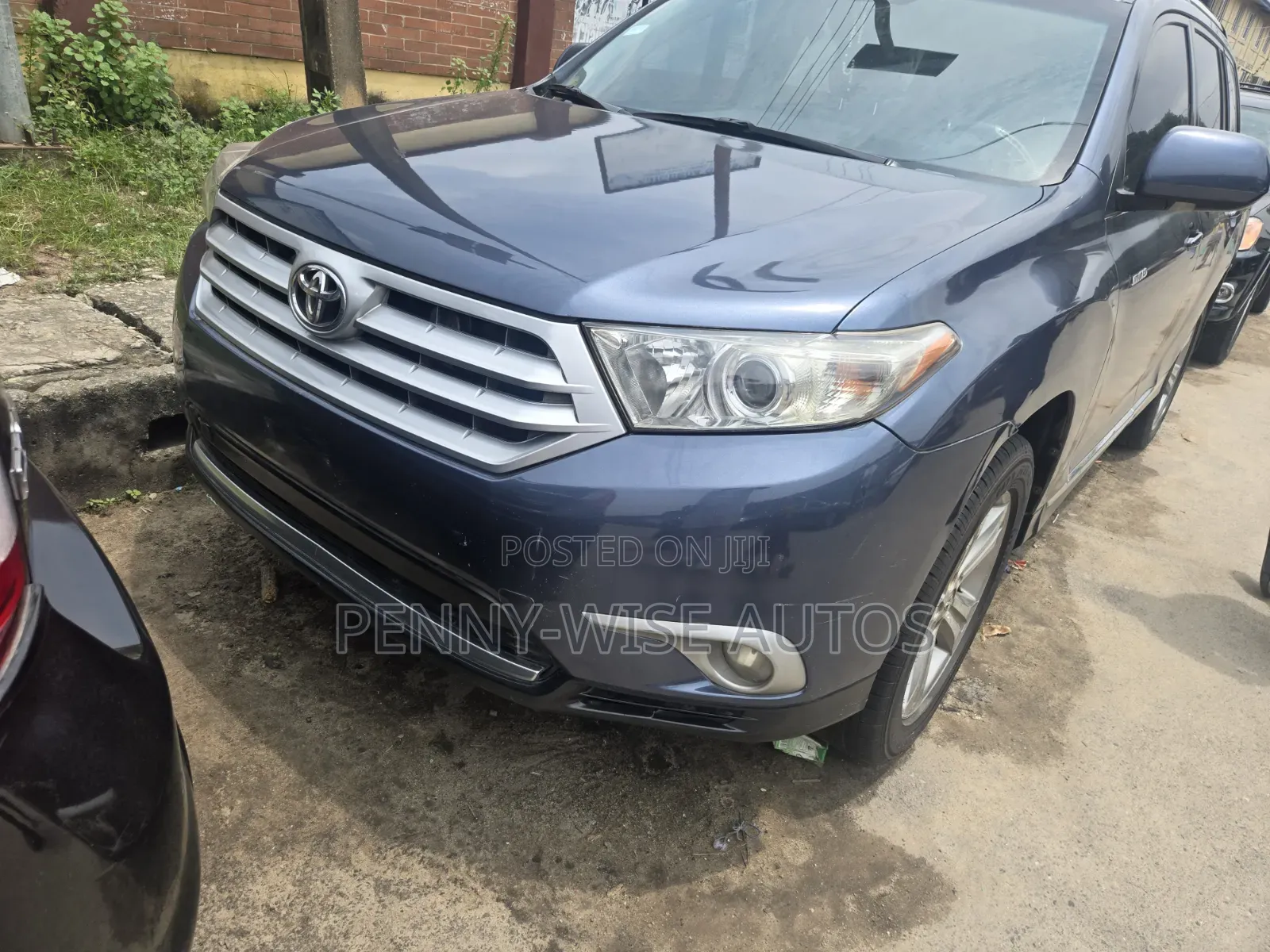 Toyota Highlander 2011 Blue