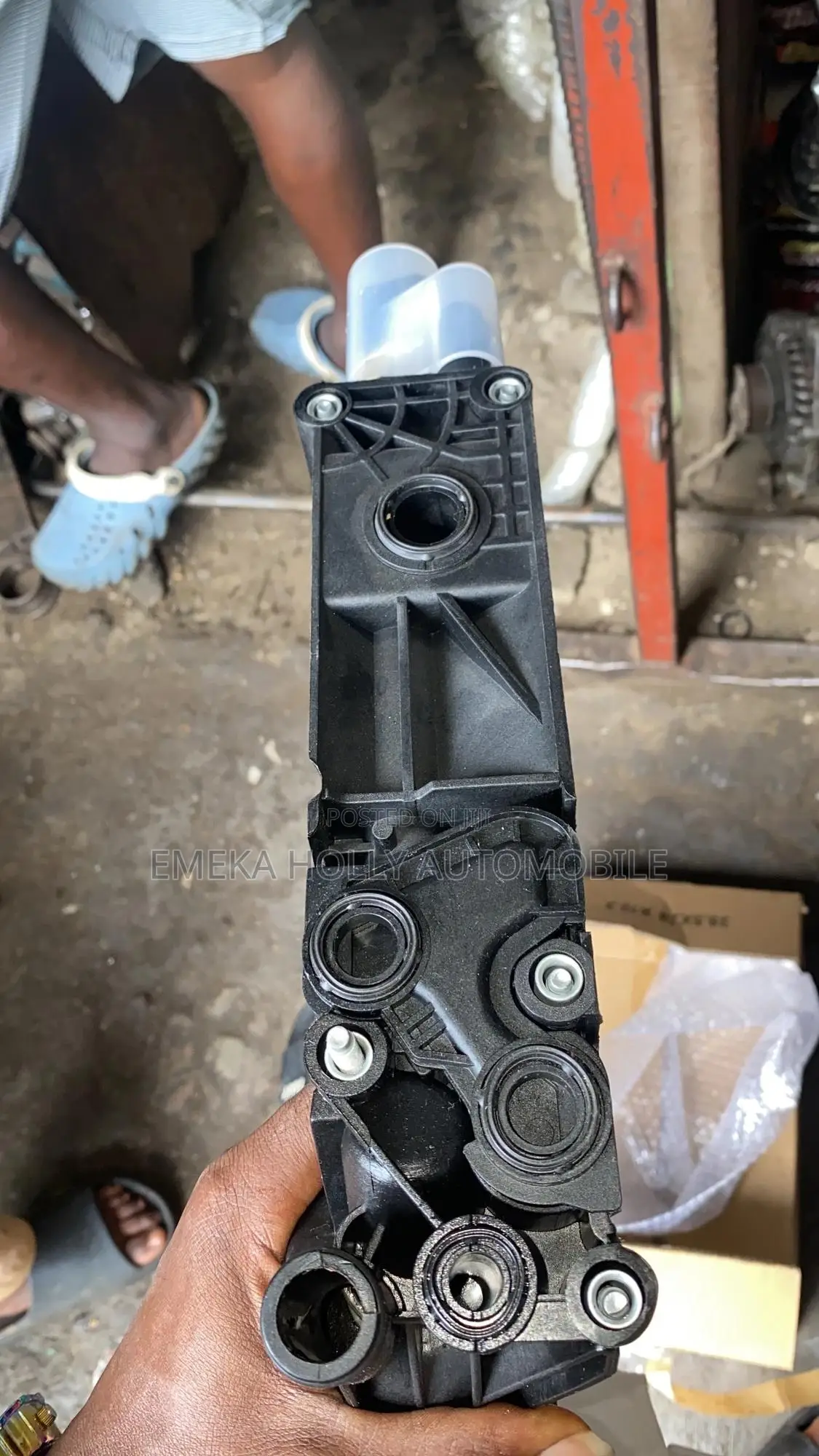 Jeep Wrangler 3.6L Engine Oil Cooler Filter Housing Assembly