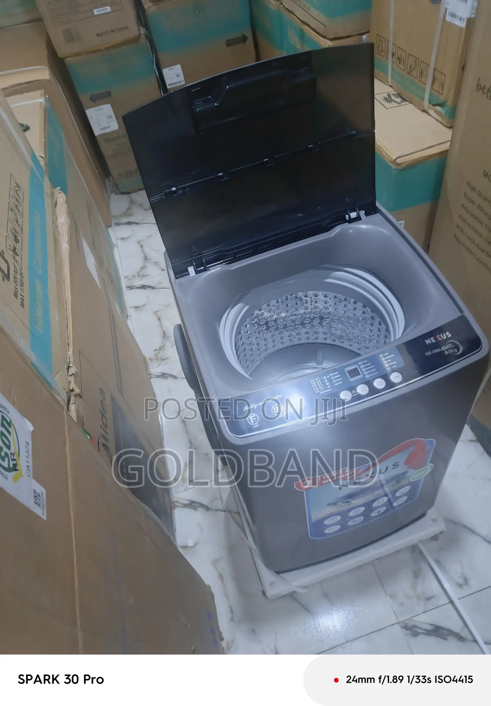Nexus 8.5kg Family Size Washing Machine