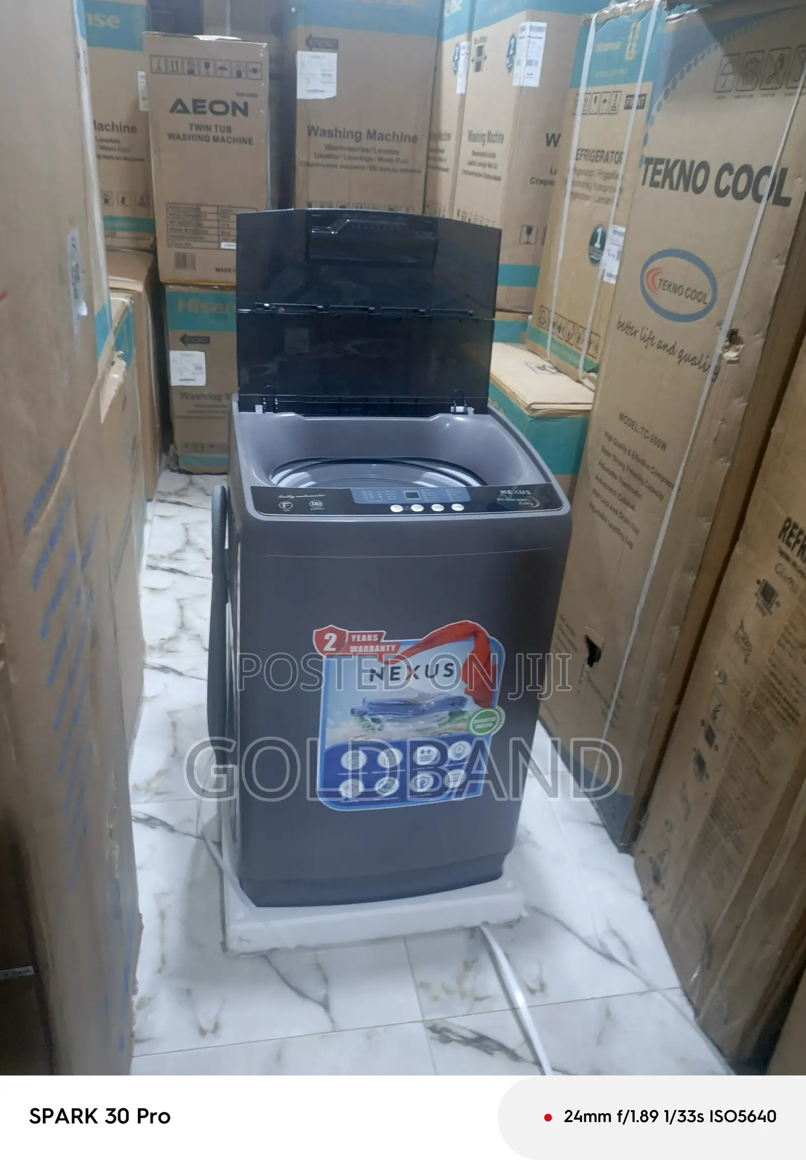 Nexus 8.5kg Family Size Washing Machine