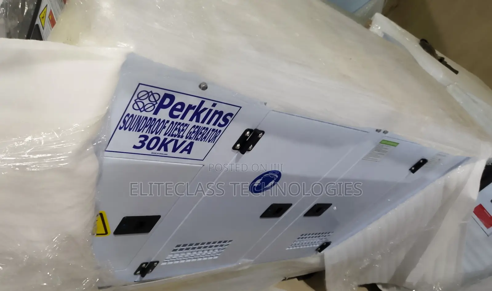 Reliable 30kVA Silent Perkins Power Generator
