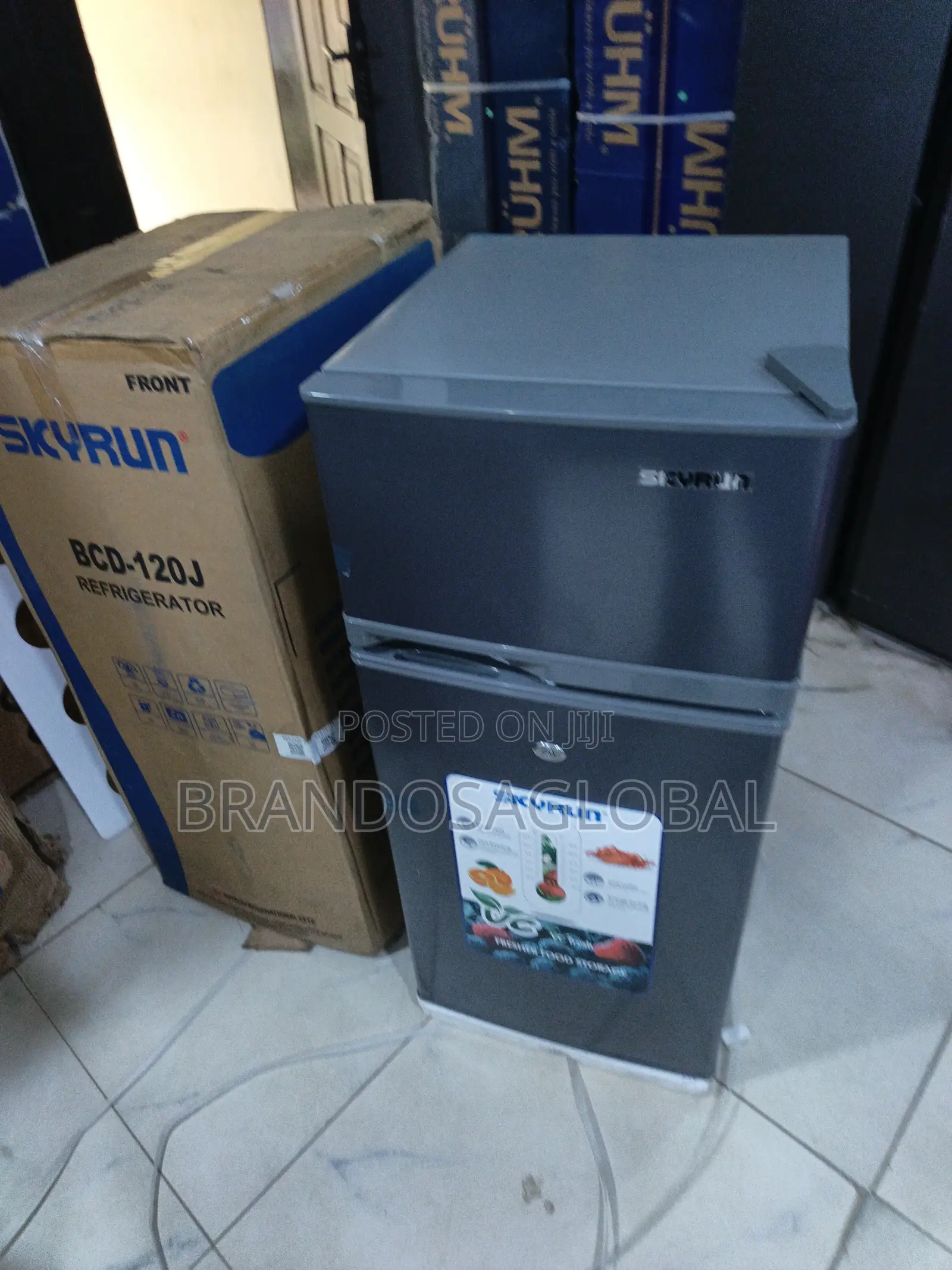 Skyrun 105L Refrigerator – Durable Household Cooling Appliance