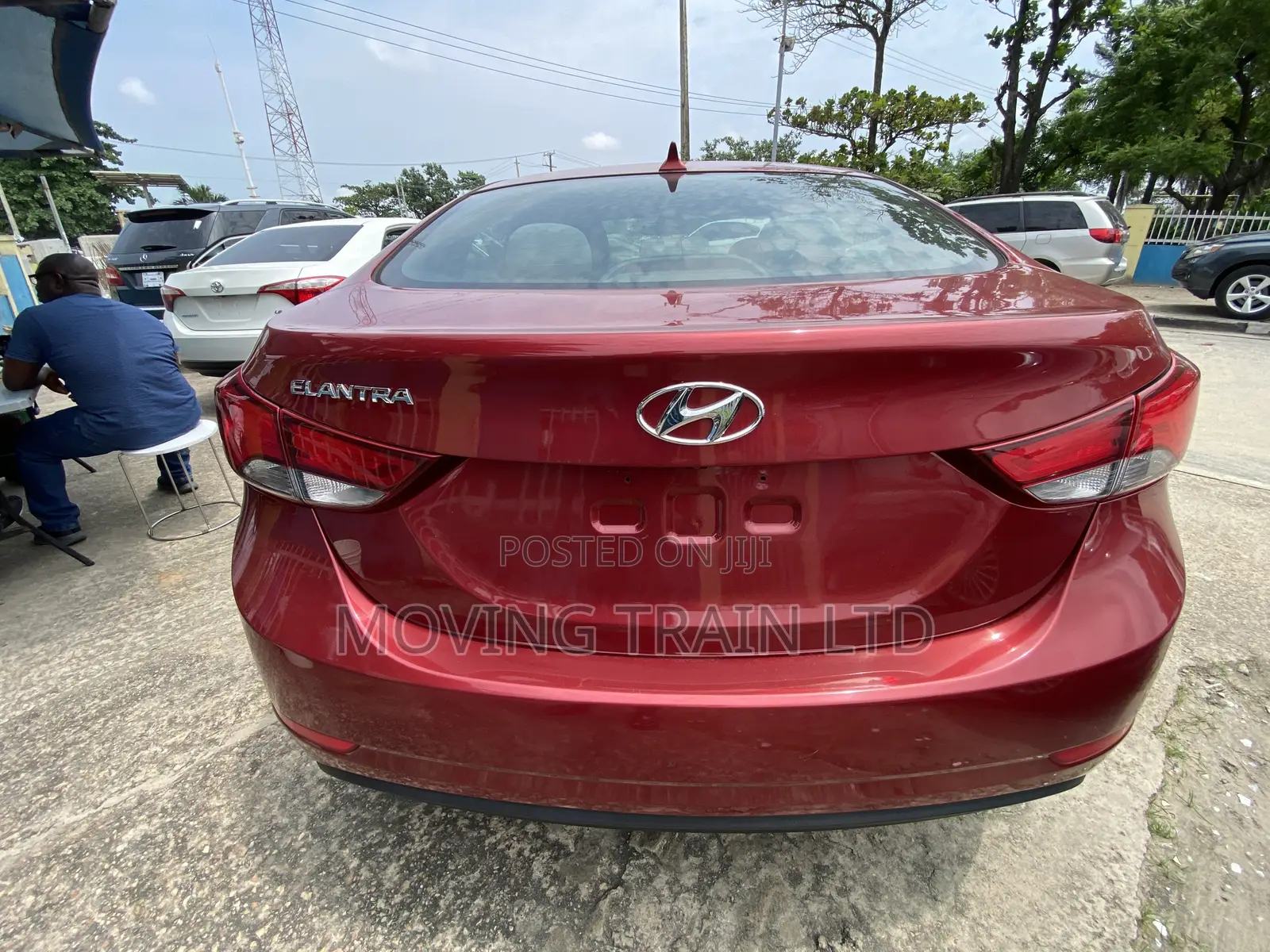 Hyundai Elantra Limited PZEV 4dr Sedan (1.8L 4cyl 6A) 2014 Red