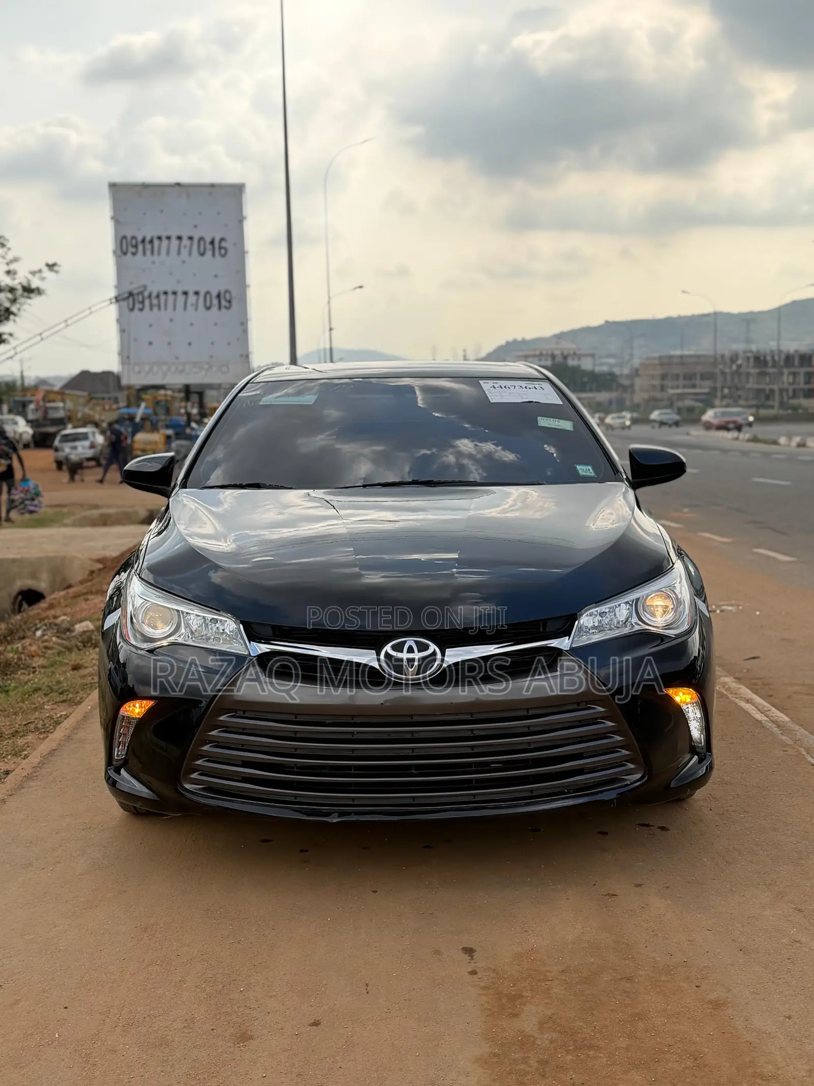 Toyota Camry XLE V6 4dr Sedan (3.6L 6cyl 6A) 2016 Black