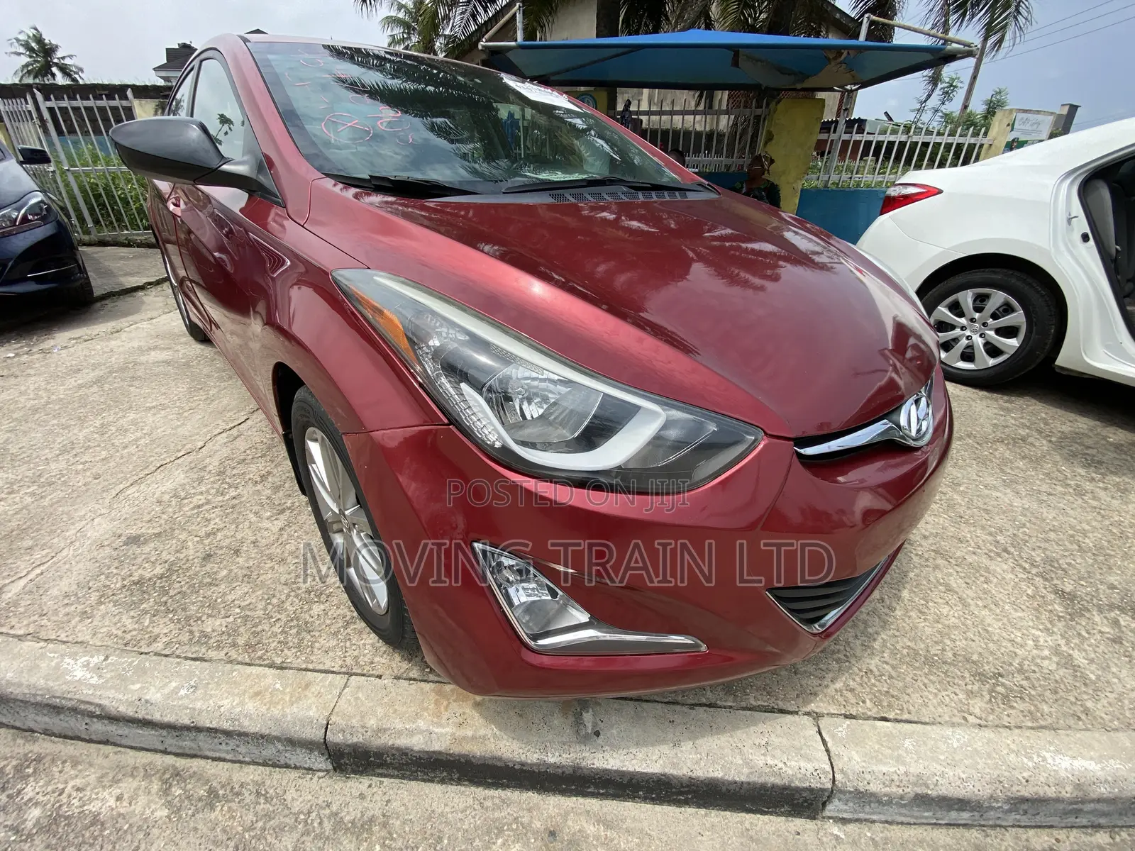 Hyundai Elantra Limited PZEV 4dr Sedan (1.8L 4cyl 6A) 2014 Red