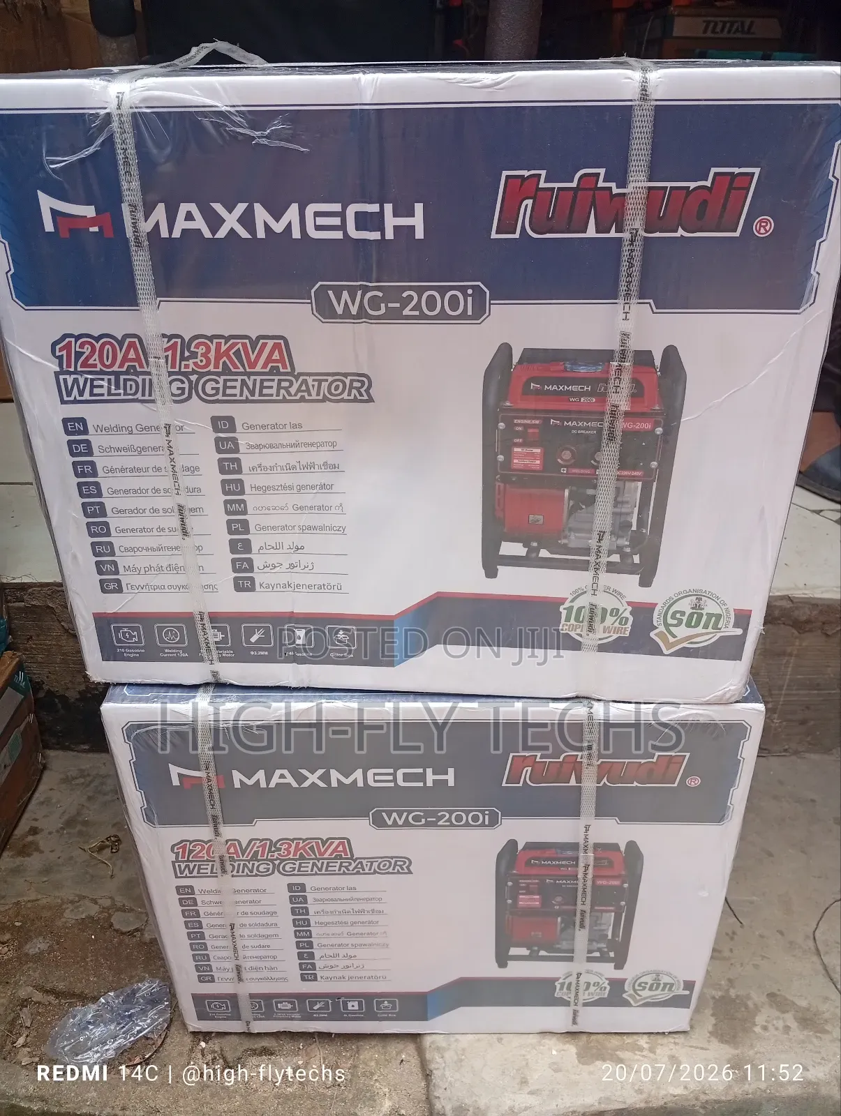 Maxmech WG-200i Welding Generator