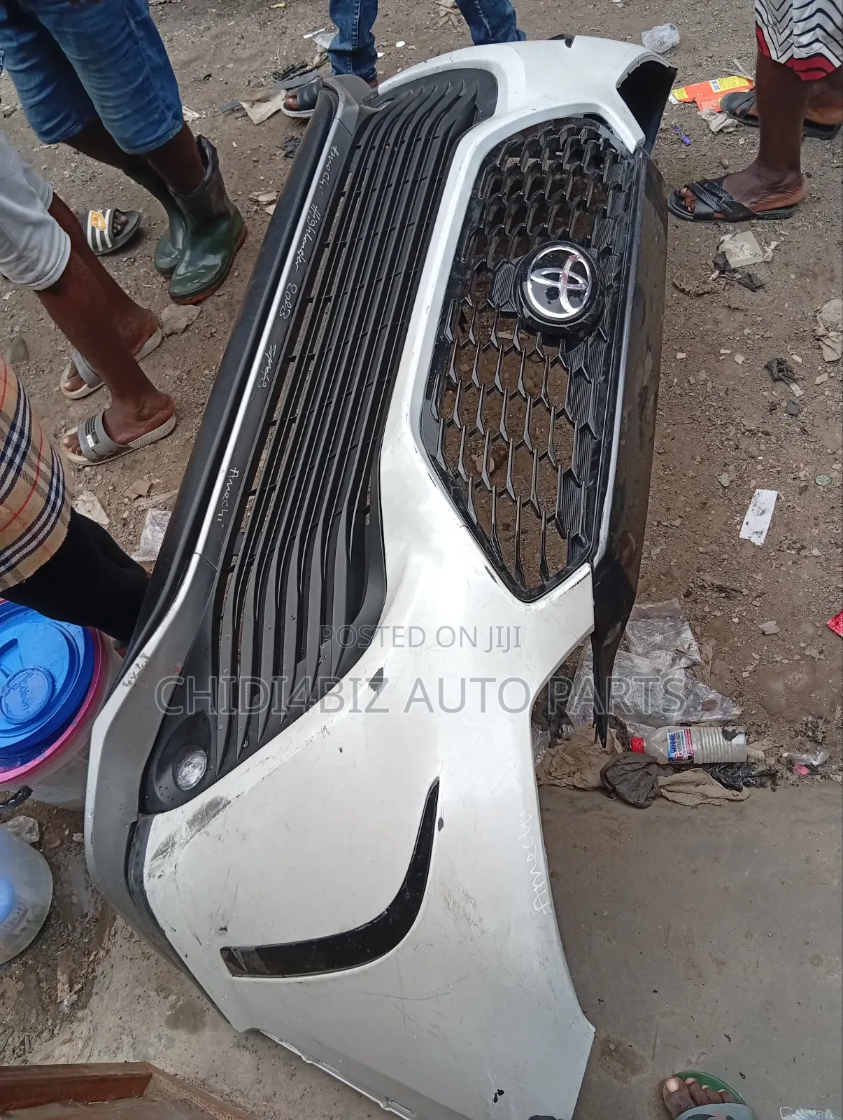 Complete Front Bumper for Highlander 2023 Sport Type