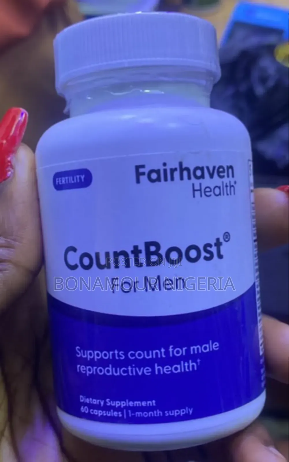 Fairhaven Countboost for Men X60 Capsules