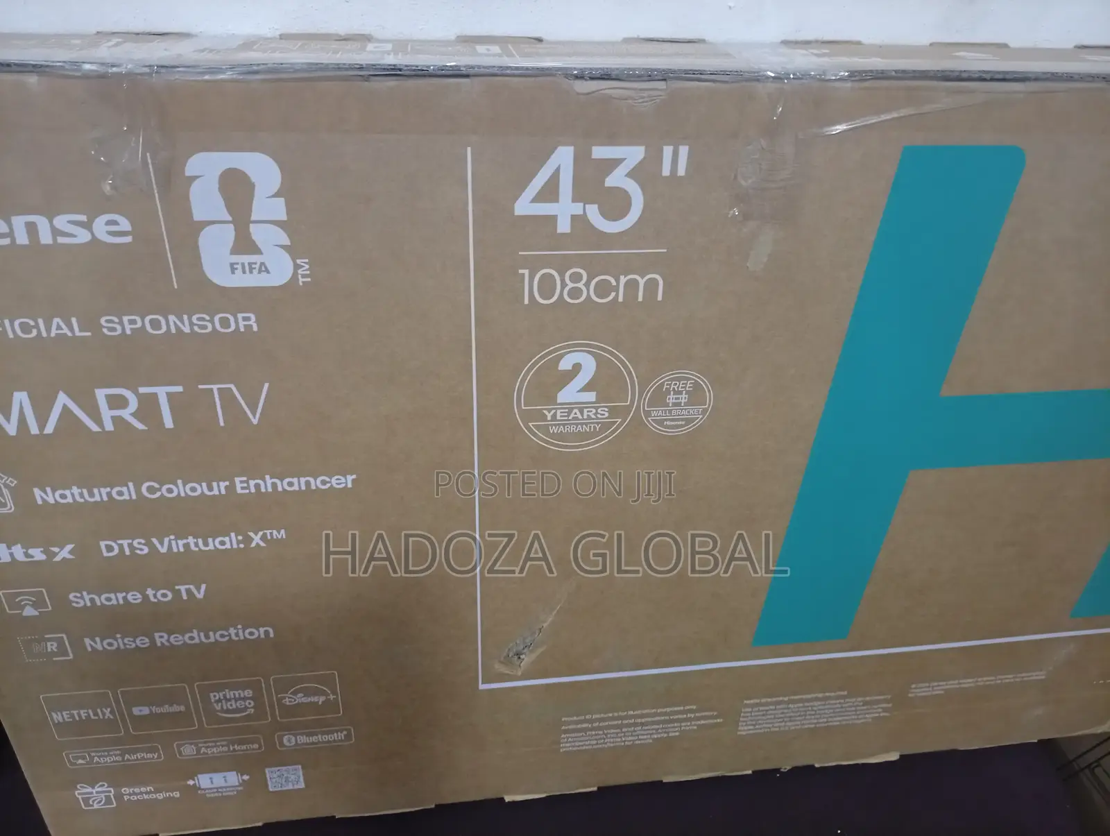 Hisense 43 Inch Smart LED TV – Brand New Original Television