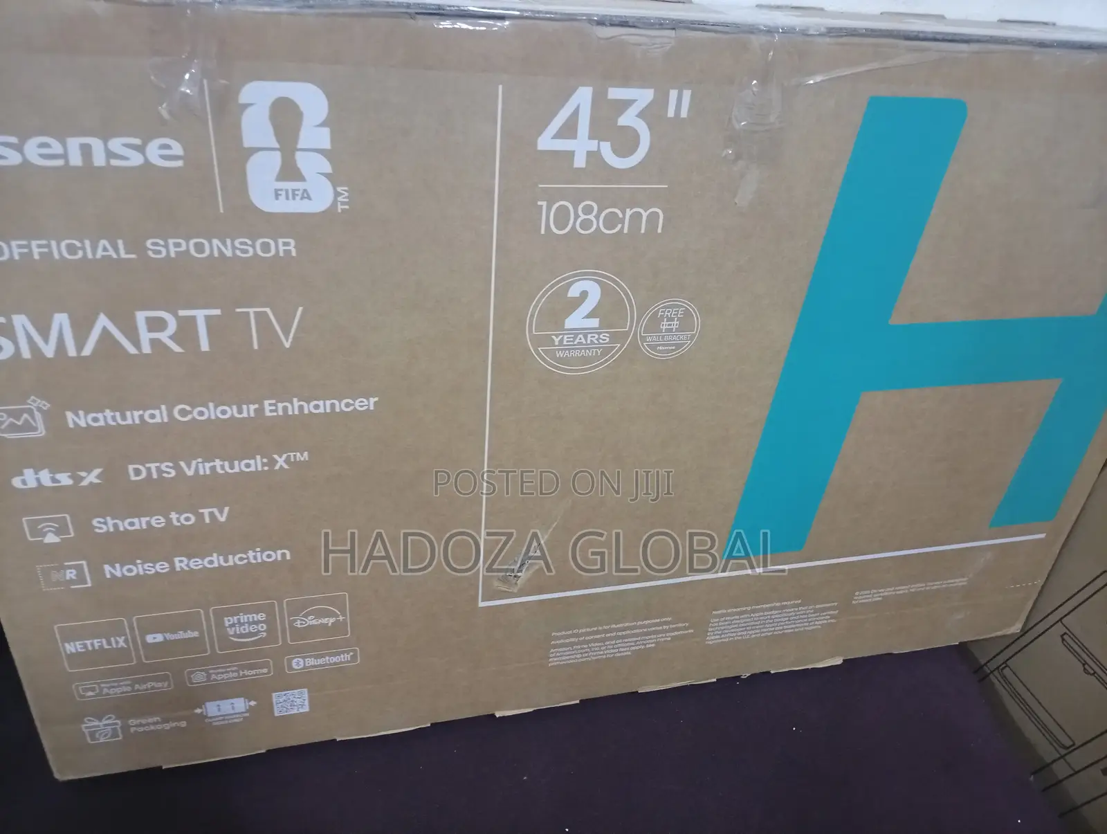 Hisense 43 Inch Smart LED TV – Brand New Original Television