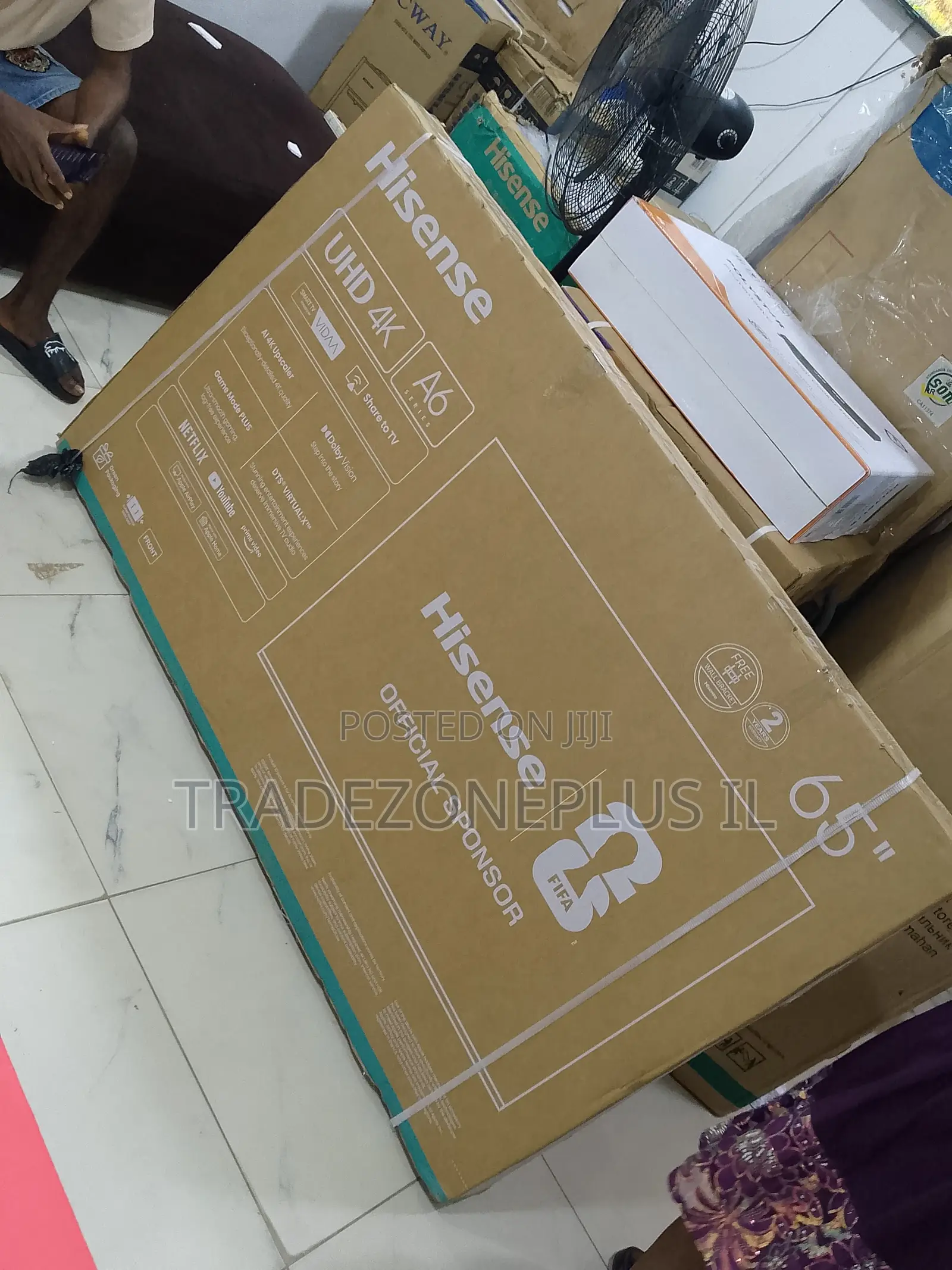 Durable Hisense 65 Iches Smart Display TV