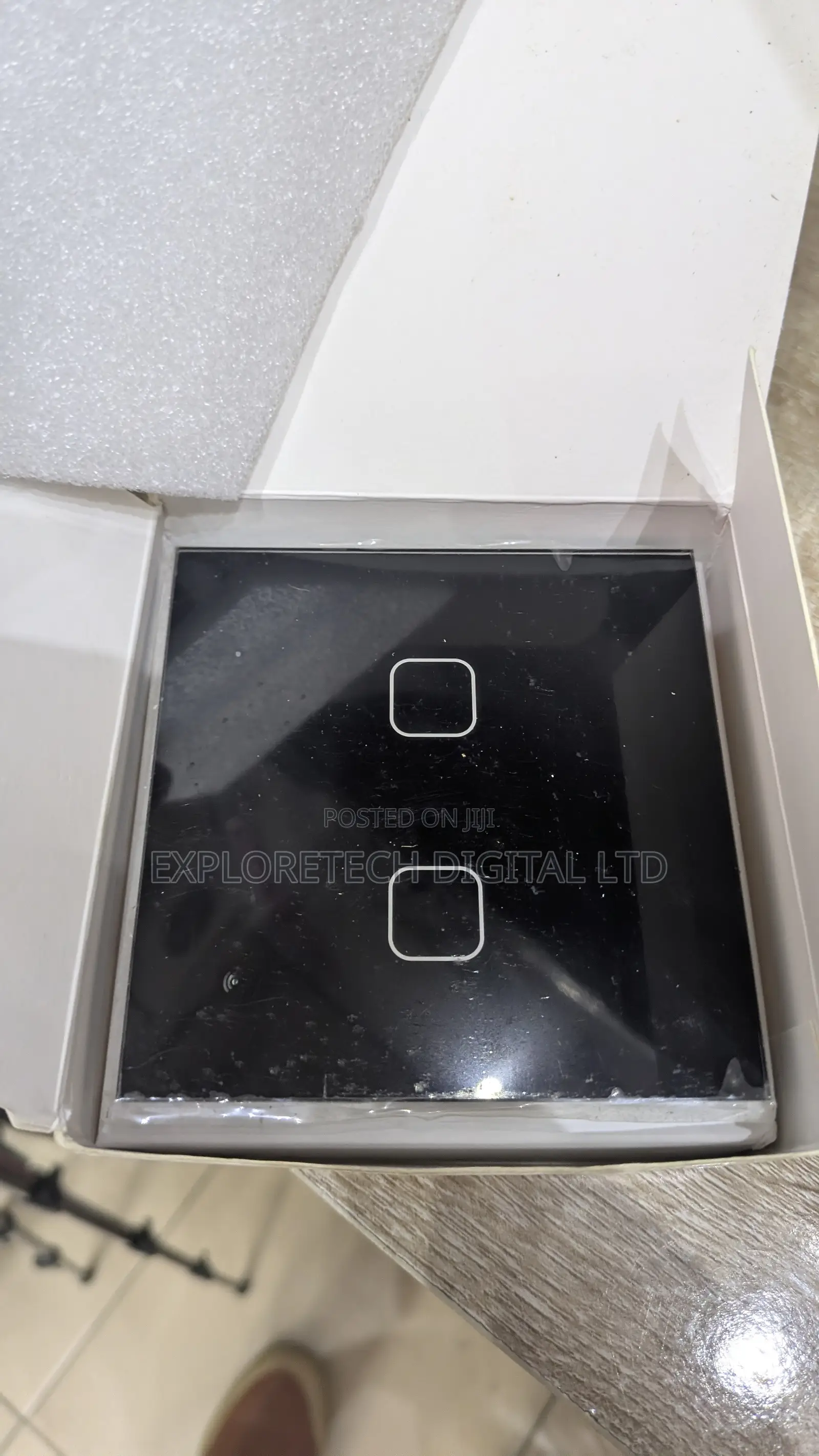 Smart Wifi 2-Gang Touch Switch