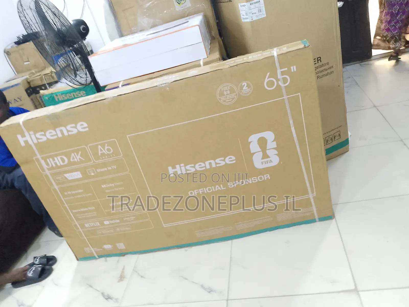 Hisense 65 Smart TV With Led Display