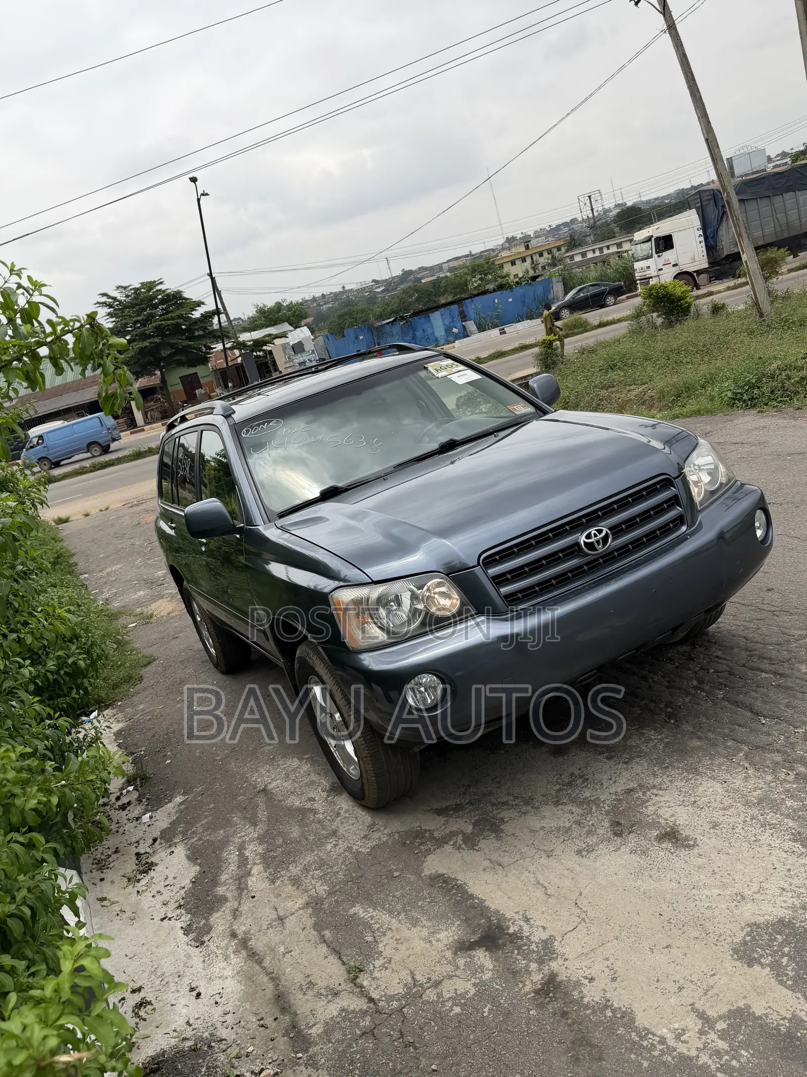 Toyota Highlander Limited V6 4x4 2004 Blue