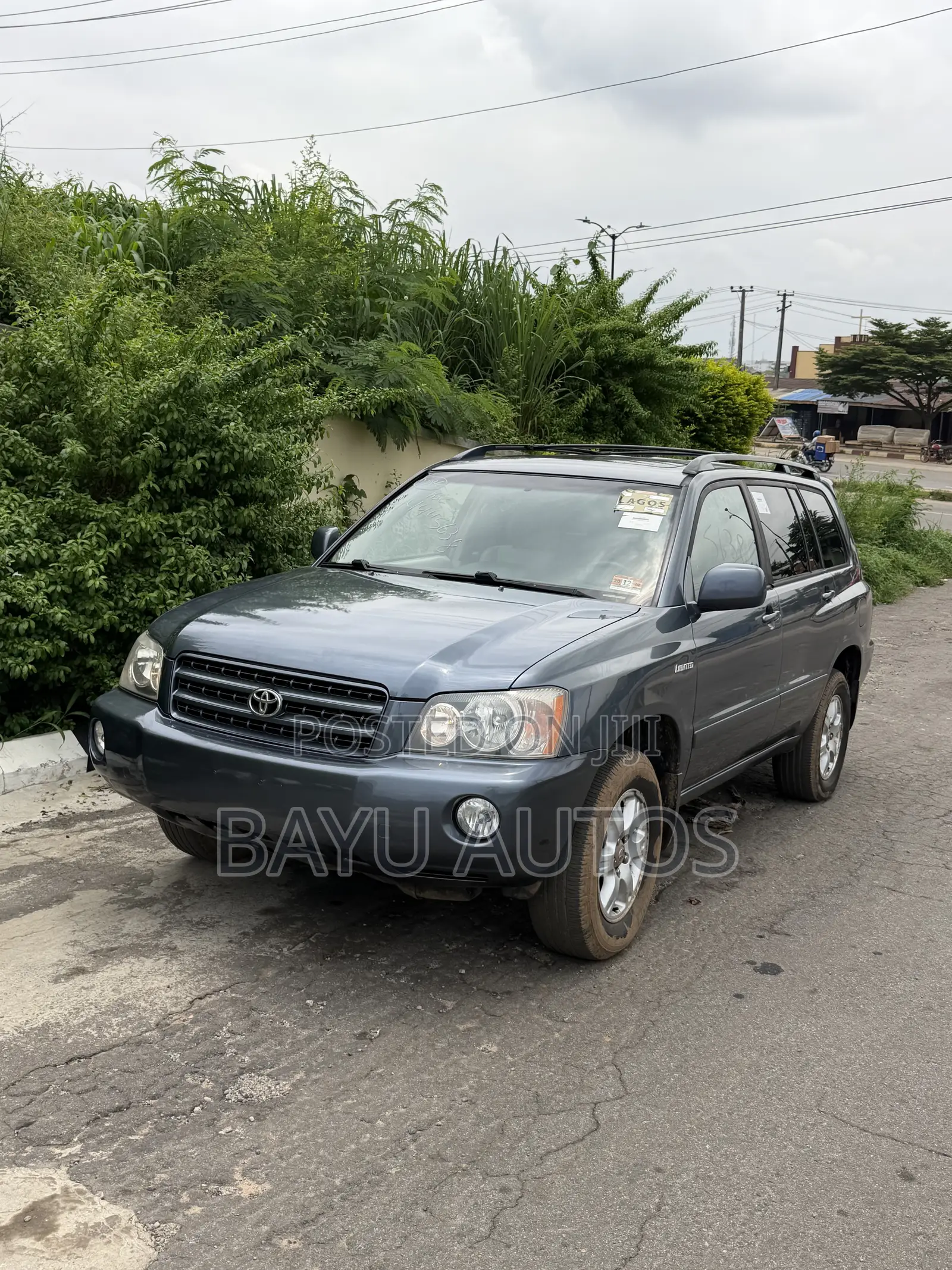 Toyota Highlander Limited V6 4x4 2004 Blue