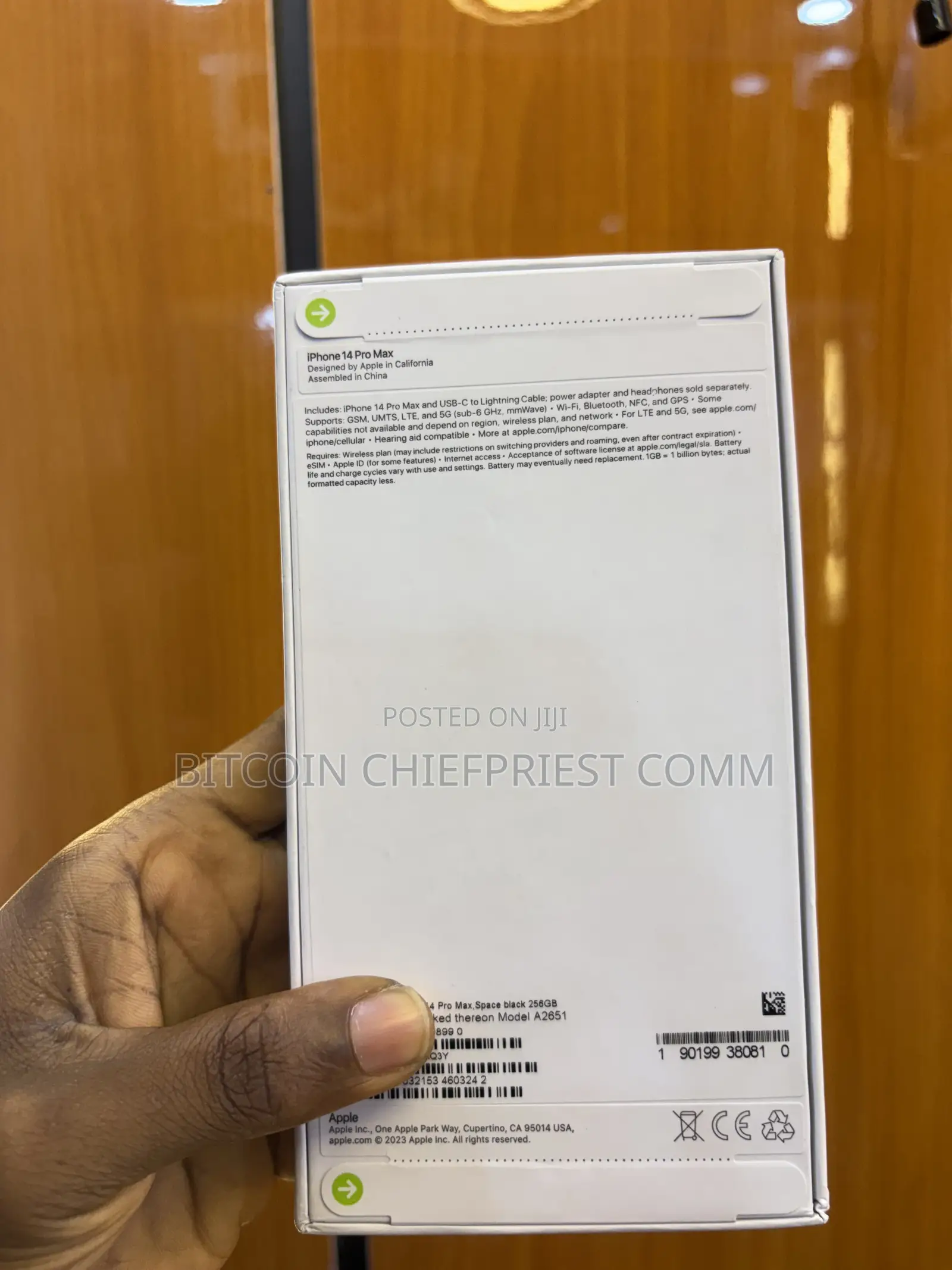 New Apple iPhone 14 Pro Max 256 GB Black