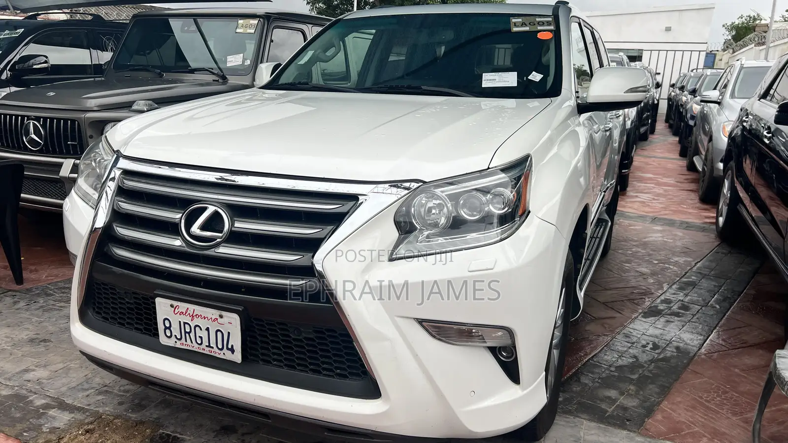 Lexus GX 460 Base 2019 White