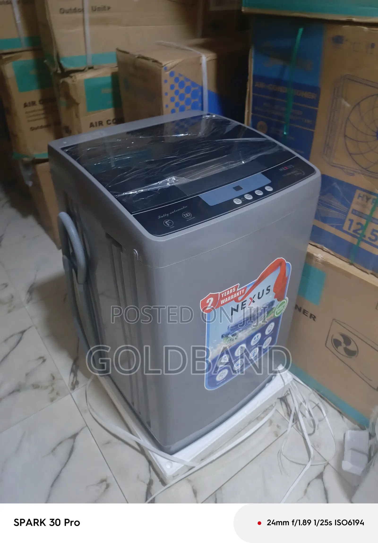 Nexus 8.5kg Automatic Clothes Washer