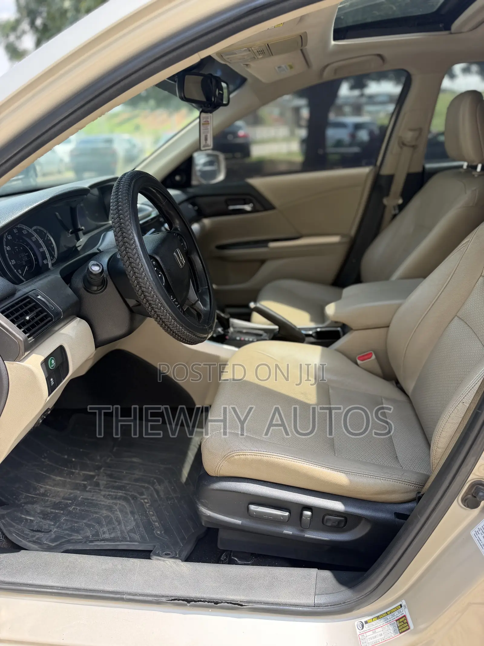 Honda Accord EX-L 4dr Sedan w/Navigation (2.4L 4cyl CVT) 2014 Gold