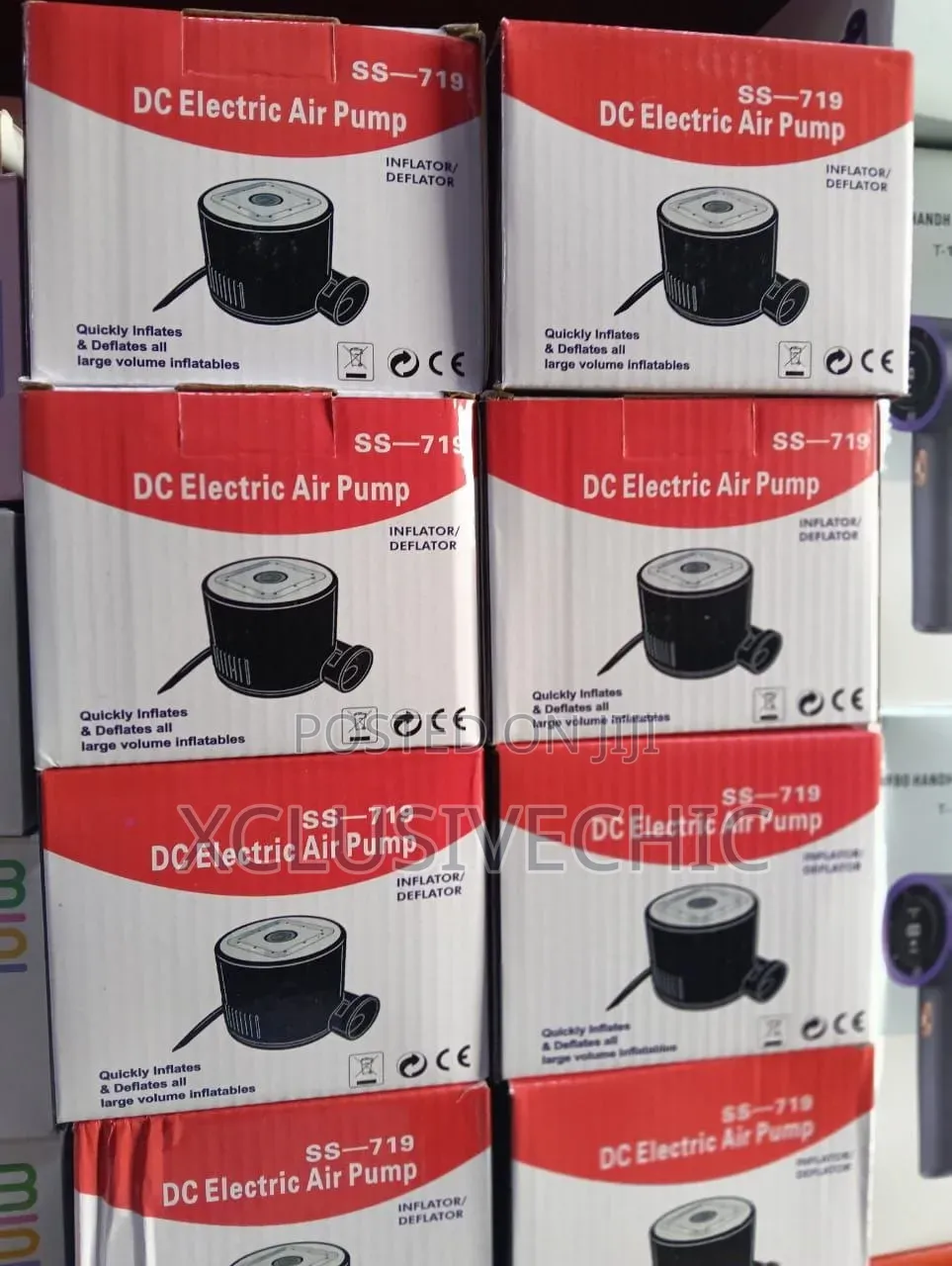 Electric Inflator / Deflator Air Pump