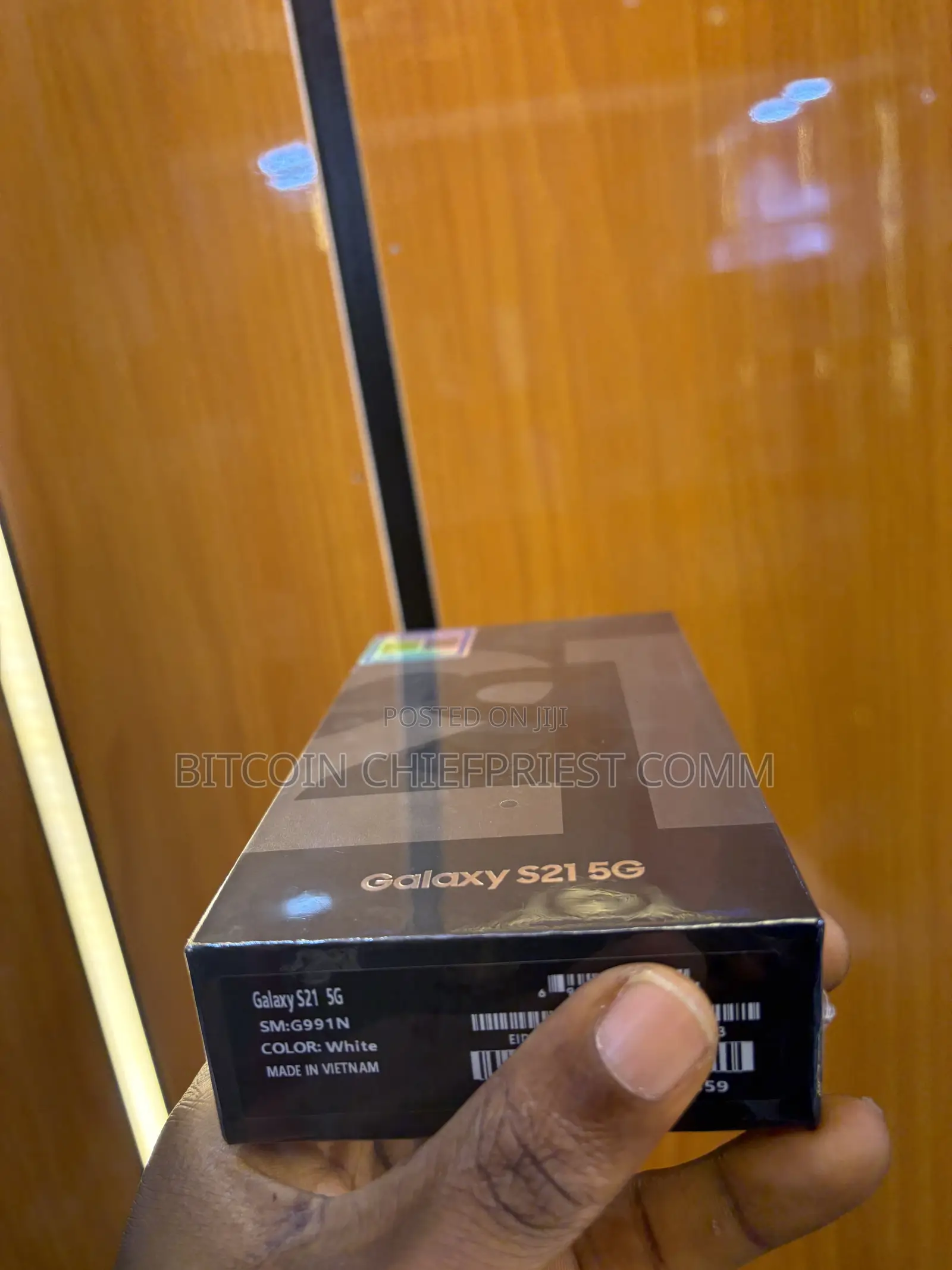 New Samsung Galaxy S21 5G 256 GB White