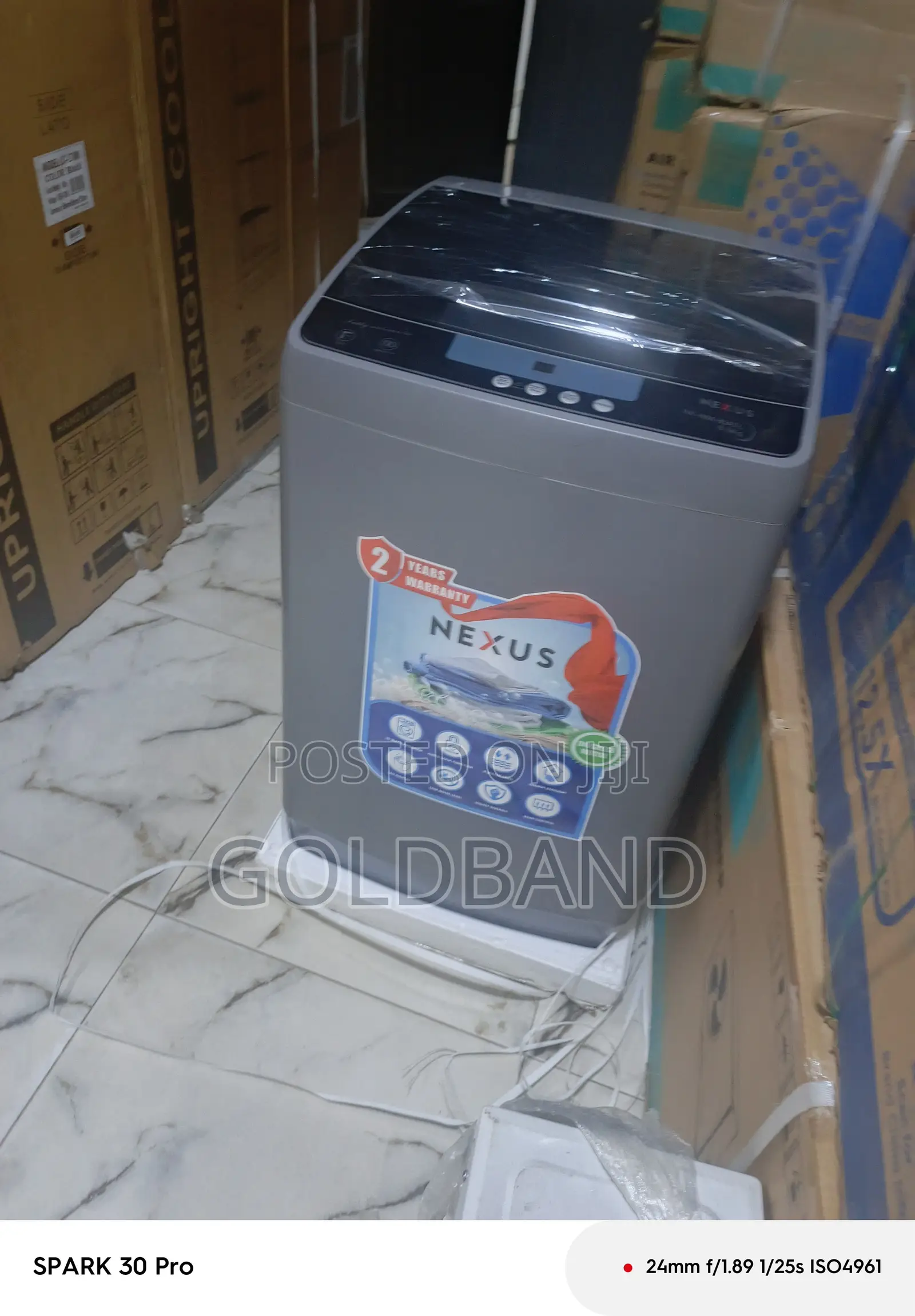 Nexus 8.5kg Automatic Washer for Families